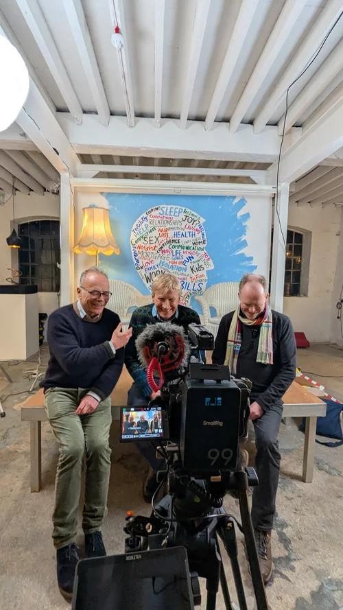 Behind the scenes — Simon Says, Let's Talk