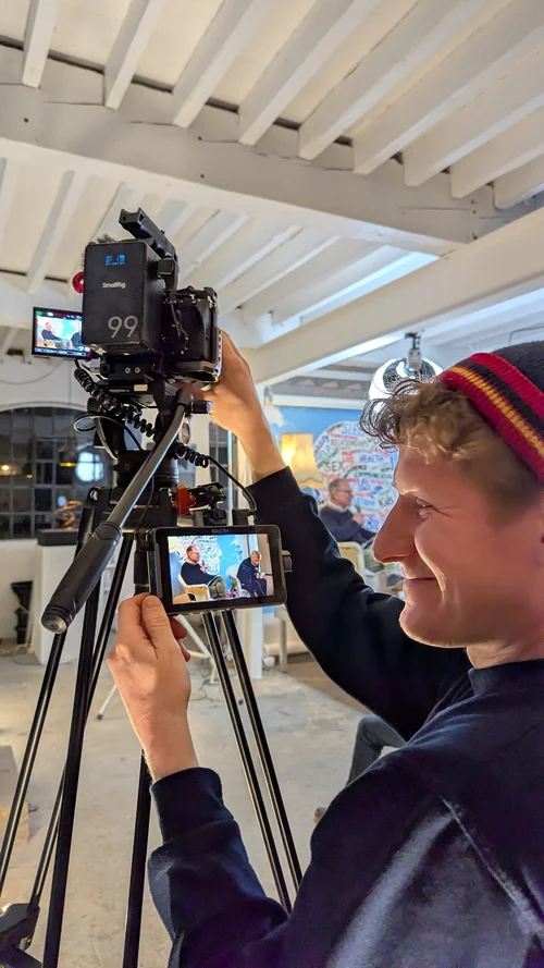 Behind the scenes — Simon Says, Let's Talk