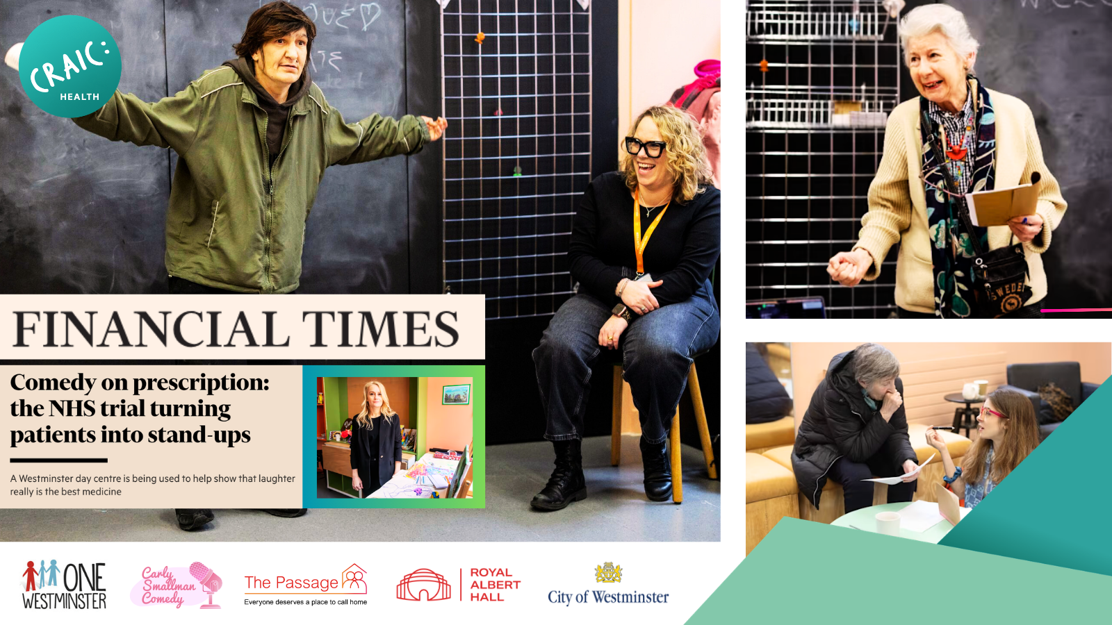 Financial Times: Comedy-on-Prescription—the NHS trial turning patients into stand-ups