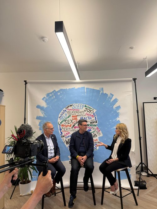 Behind the scenes — Simon Says, Let's Talk