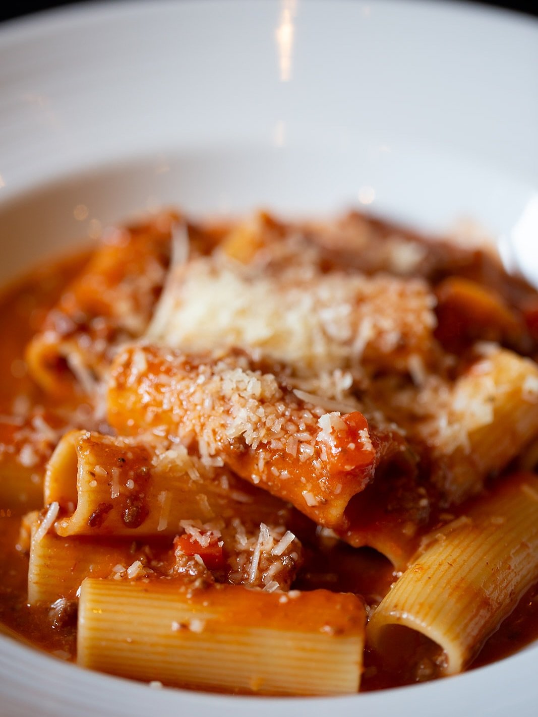 Simple. Classic. Irresistible.
𝗥𝗶𝗴𝗮𝘁𝗼𝗻𝗶 𝗕𝗼𝗹𝗼𝗴𝗻𝗲𝘀𝗲 &mdash; rich, comforting, and full of flavor. 🍝✨
Dinner starts at 4:30, Tuesday - Sunday | Link in bio for reservations 🍽️

📸: @itsandrea_v 
.
.

#socaleats #californiafoodies #din
