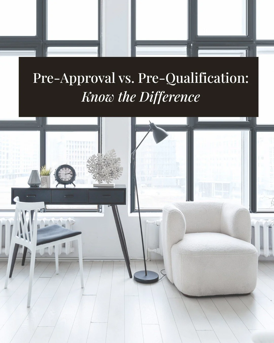 Pre-qualified &ne; pre-approved. 💡 One is an estimate, the other is a verified green light. Want to stand out to sellers? Get that pre-approval letter in hand.

Amy Phillips , Realtor
Call It Closed International Realty
407-792-8212
amyisyouragent@g