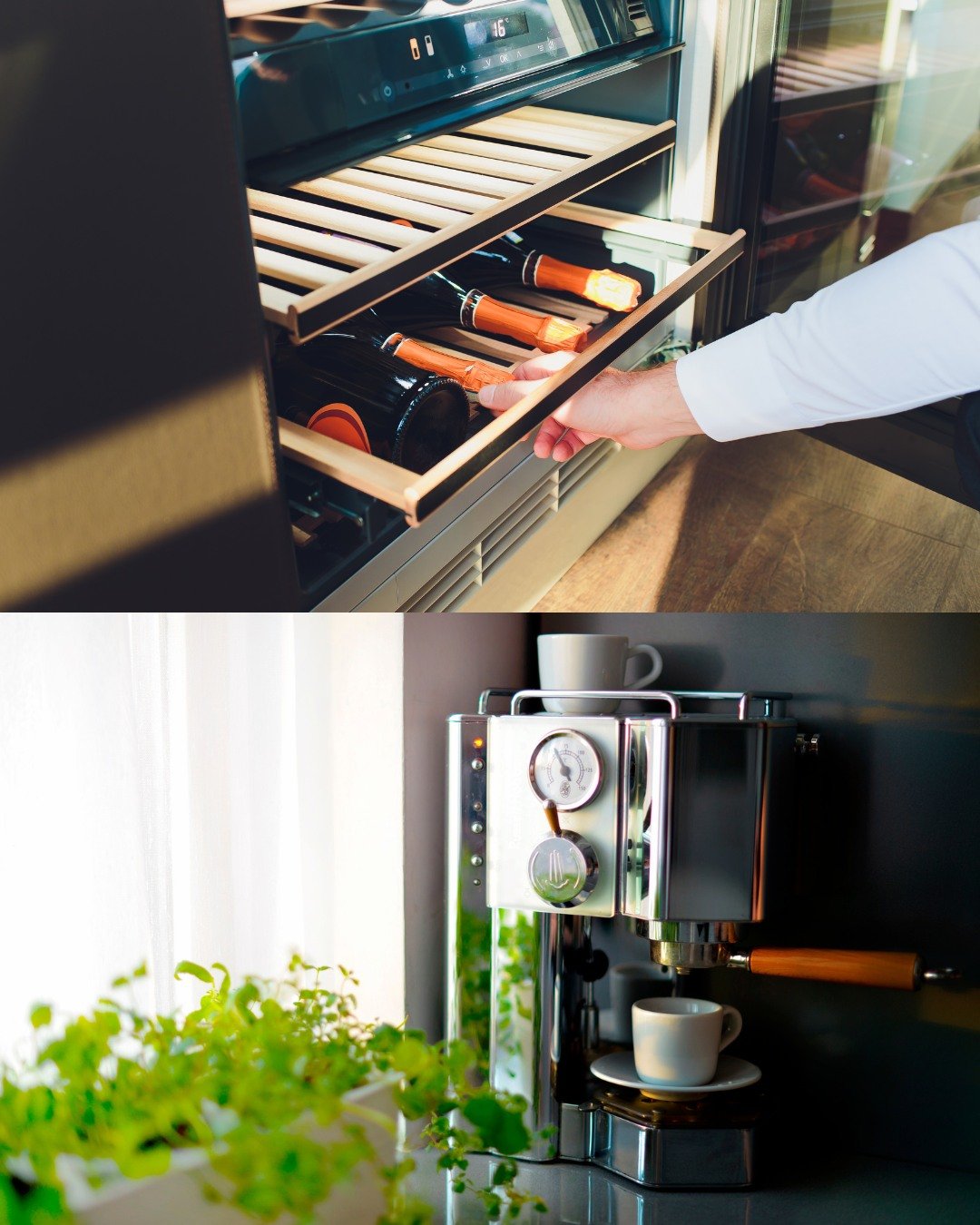 🍷 This or That? ☕

Would you rather have a Wine Fridge 🍾 to keep your collection perfectly chilled or a Coffee Bar ☕ for the ultimate caffeine fix?

Tell us your pick in the comments! ⬇️✨ #HomeLuxury #ThisOrThat #WineLover #CoffeeAddict

Amy Ph
