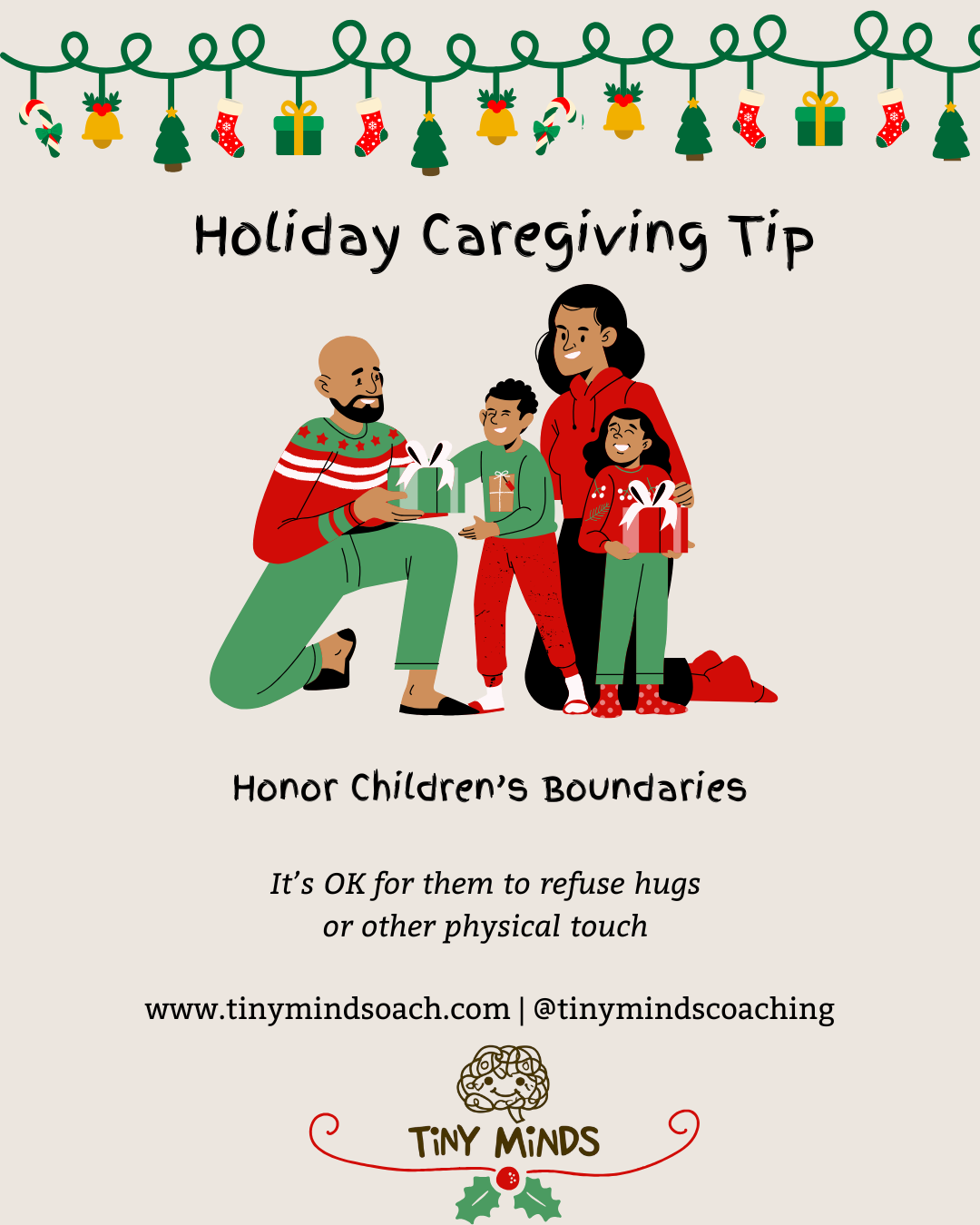 Honoring Children’s Boundaries During the Holidays