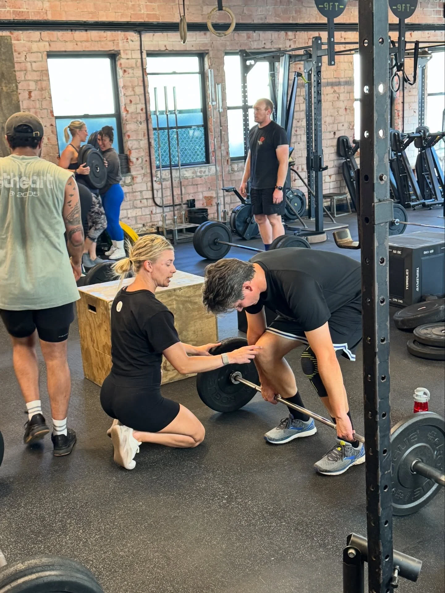 We pick things up and put them down but with intention