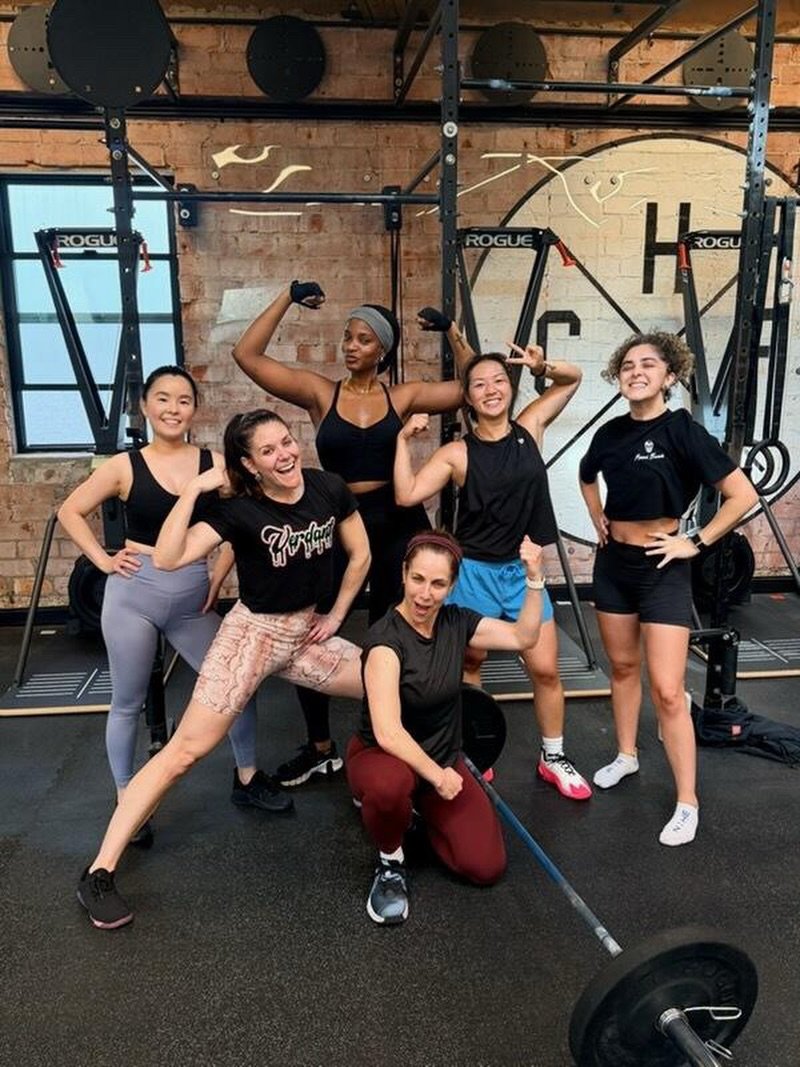 The women of CFHW took over today&rsquo;s morning class. Y&rsquo;all are the best!
