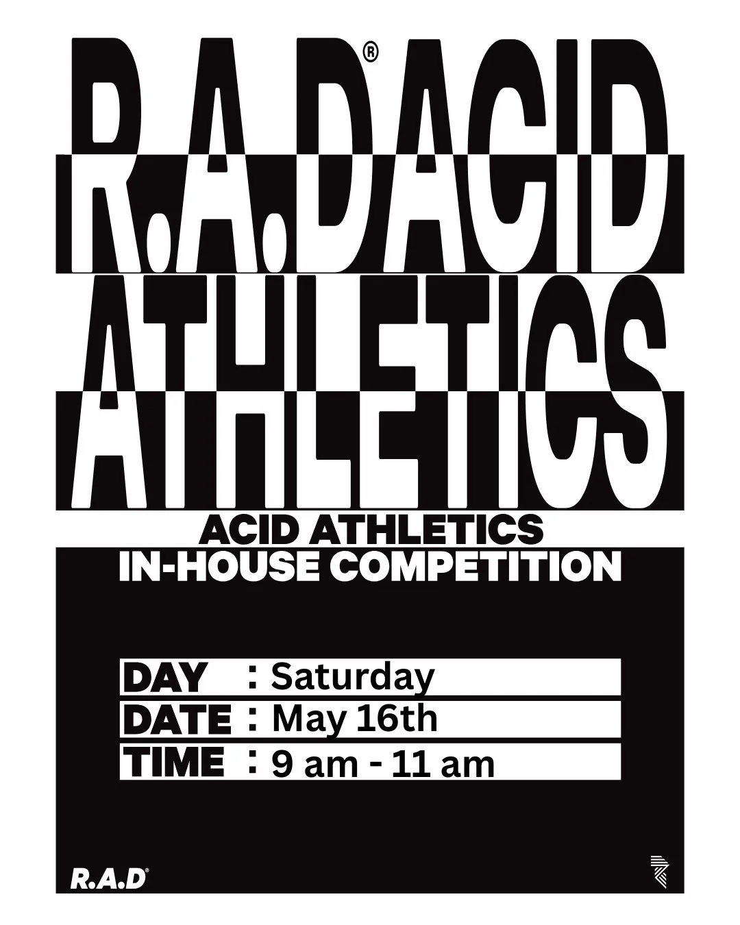 CFHW x R.A.D. 🔥
Saturday May 16th | 9am - 11am 
A community comp - we&rsquo;re running heats instead of classes. Sign up in Wodify and lock in your spot. 
Winners get a free pair of R.A.D. shoes

More info coming soon!