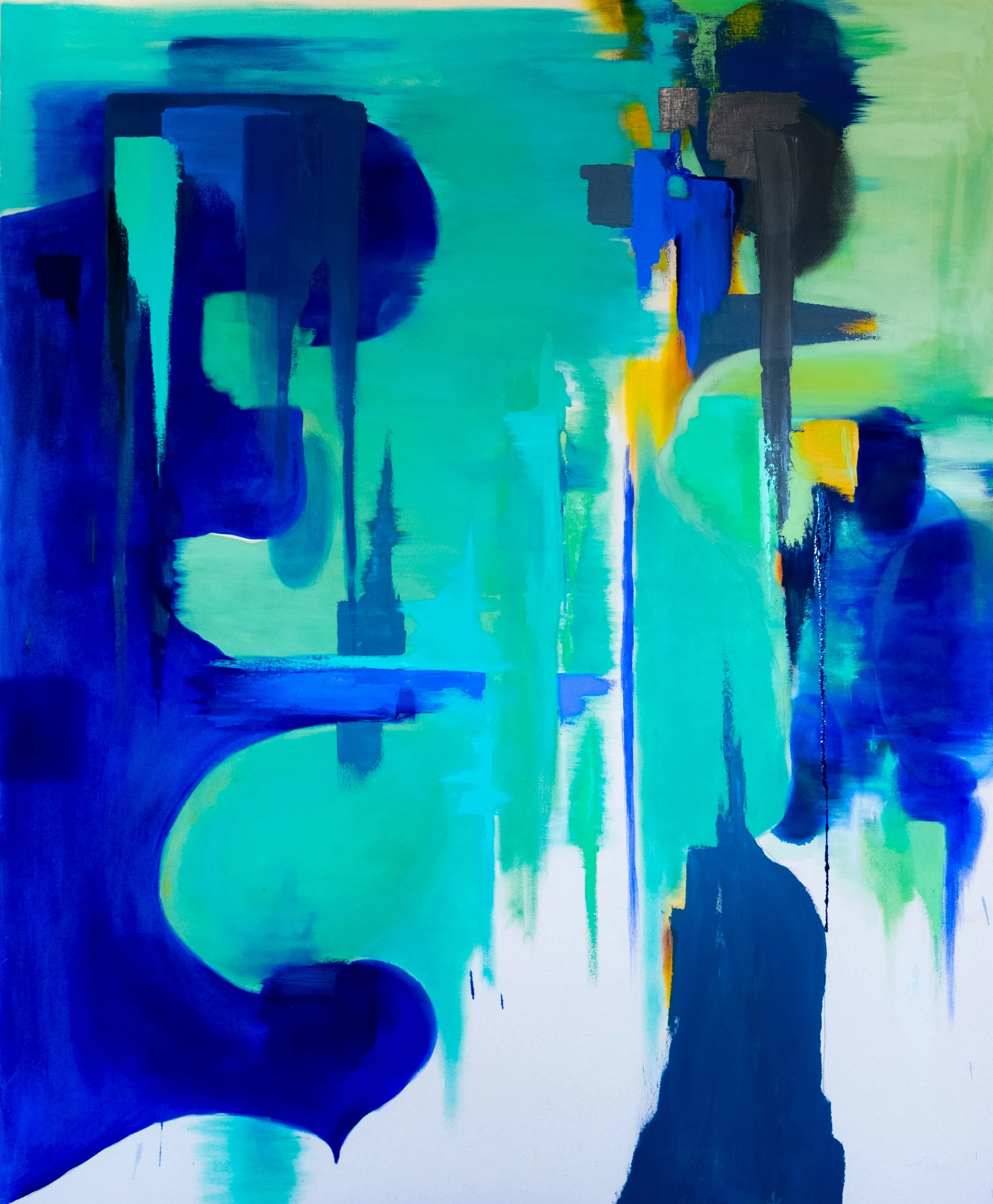  River 2026 oil on canvas, 66” x 54” 