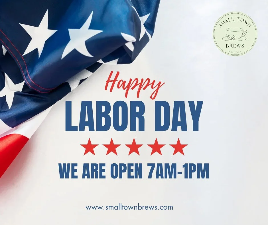Happy Labor Day to All! ☕️

We are open 7am-1pm, September 1st. 

Make sure to thank our Barista for the love they pour into this communities cups! 💚

#smalltownbrews #dealemd #coffee #shadysidemd #supportlocal