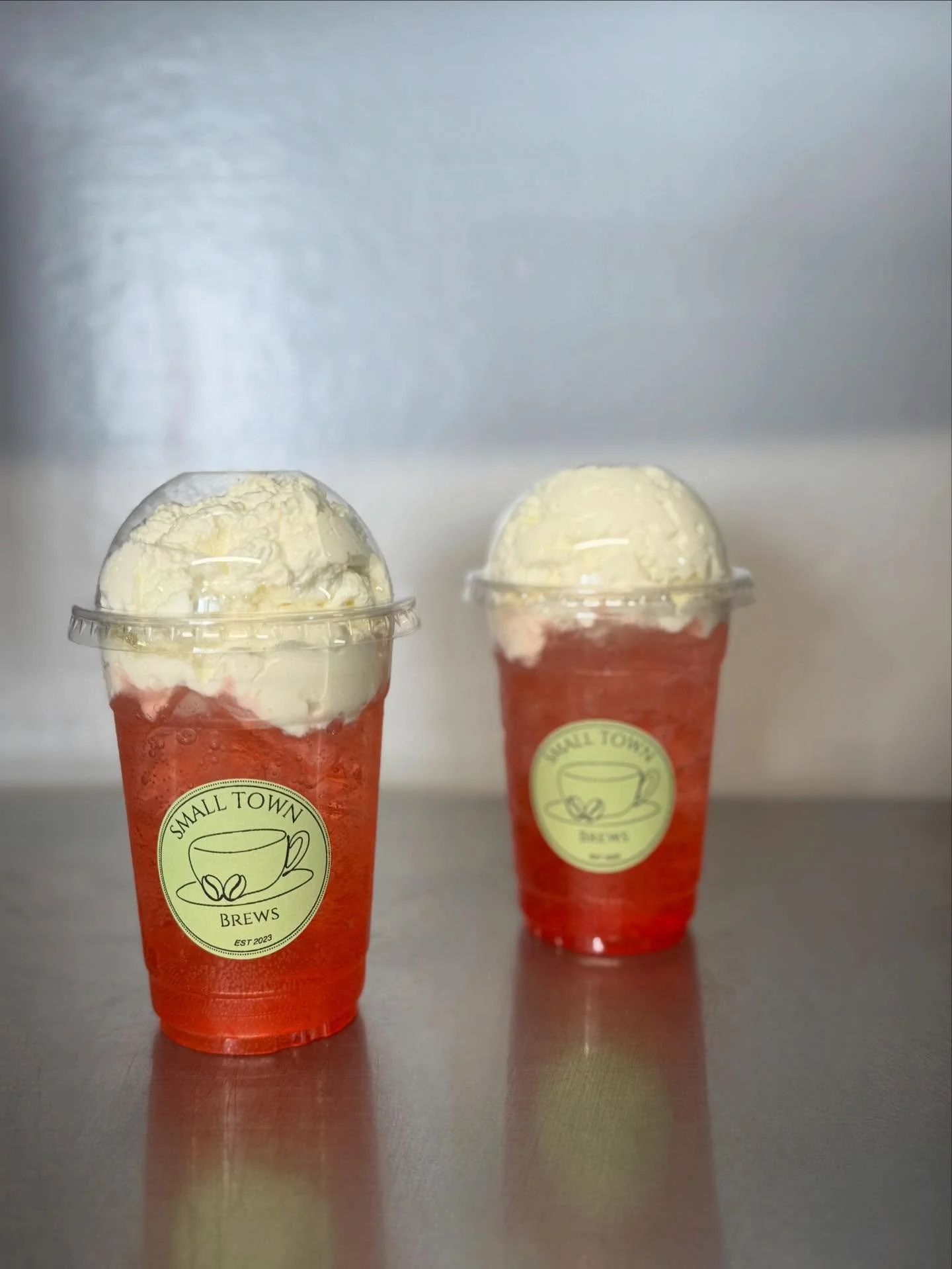 Santa Hat sips are here 🎅🥤
A festive favorite for the littles and any adult who loves a good dirty soda. Sweet, fizzy, and topped like a Santa hat&mdash;this is the perfect treat to celebrate those final holiday festivities.

Stop by Small Town Bre
