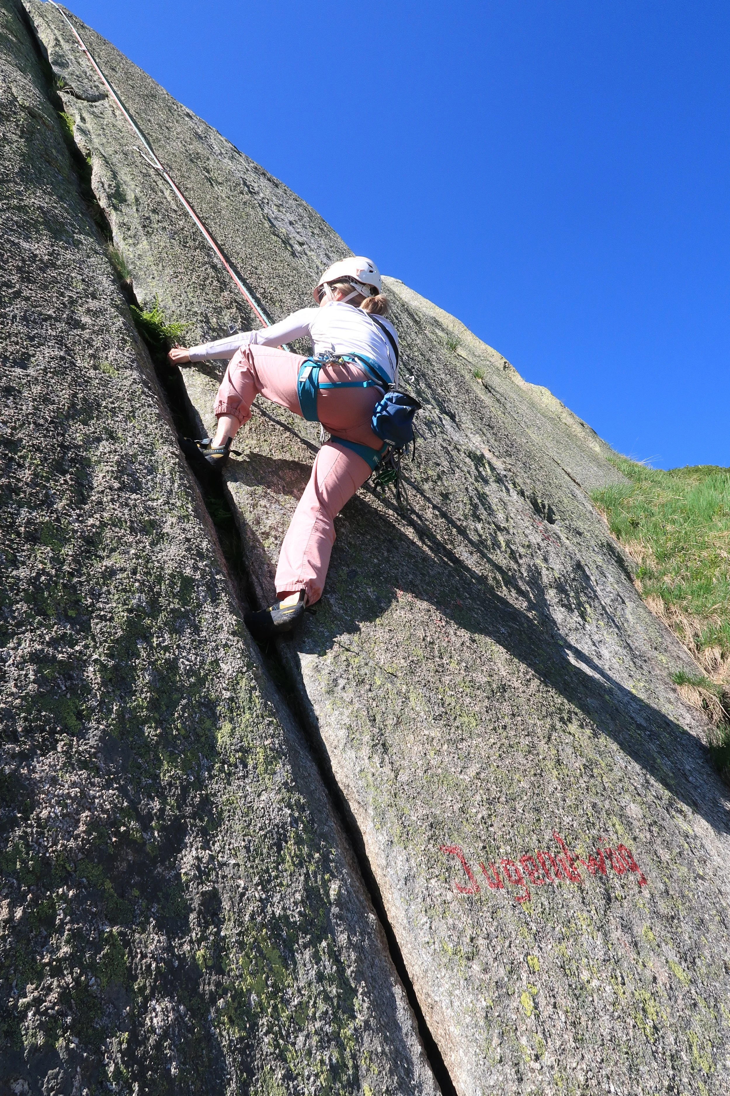 Mehrseillängen Kletterkurs Grundausbildung / Osterweekend