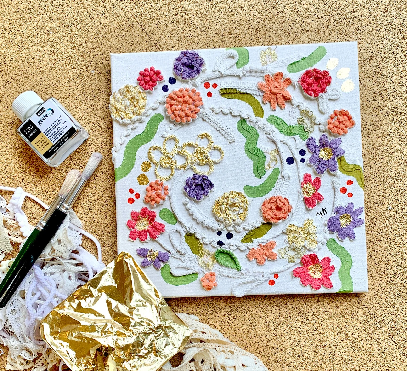 ‘Circle of Bloom’ Collage Workshop (Ages 14+)