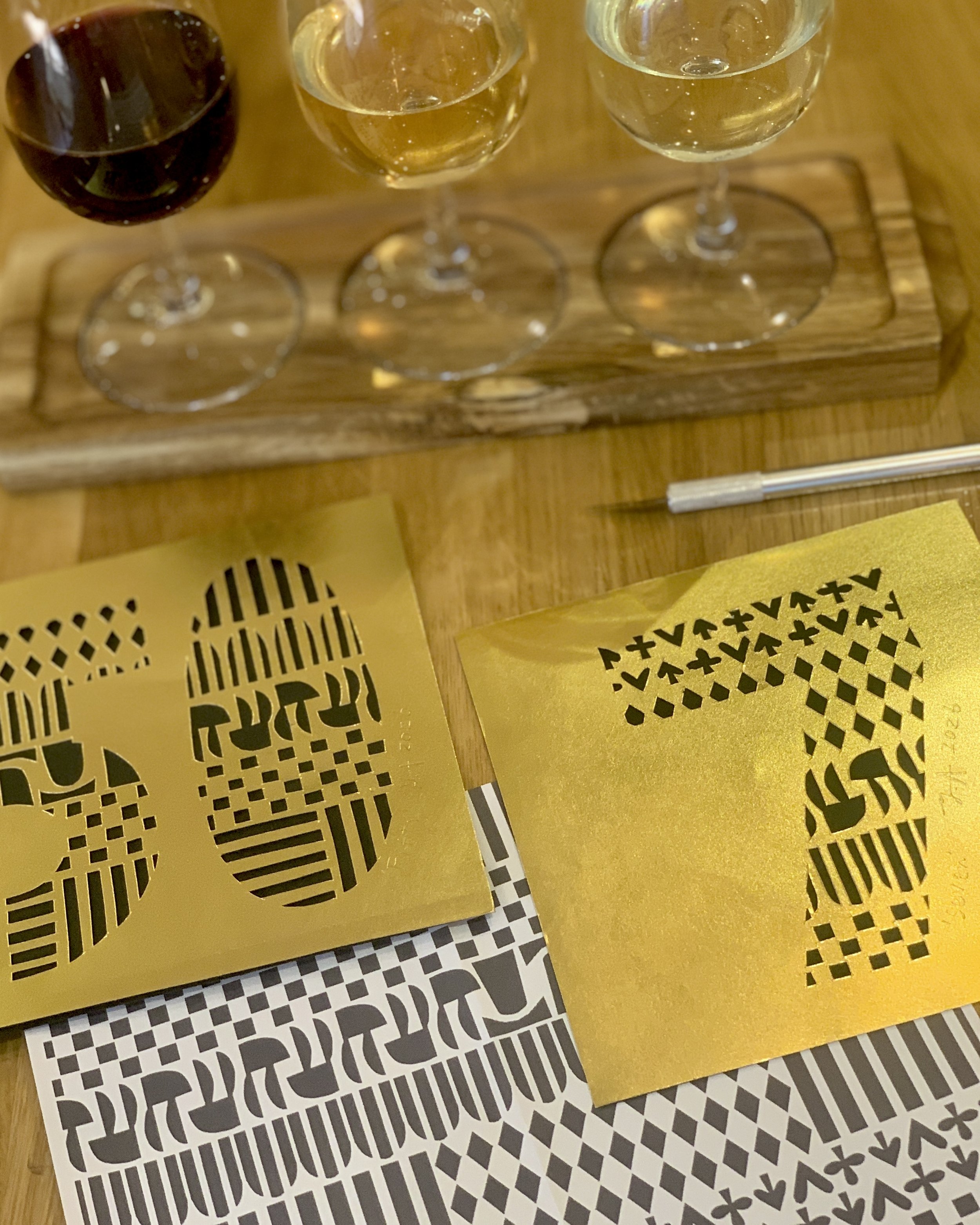 Wed 16 SEP【Workshop】'Numbers' Wine &amp; Paper Cutting