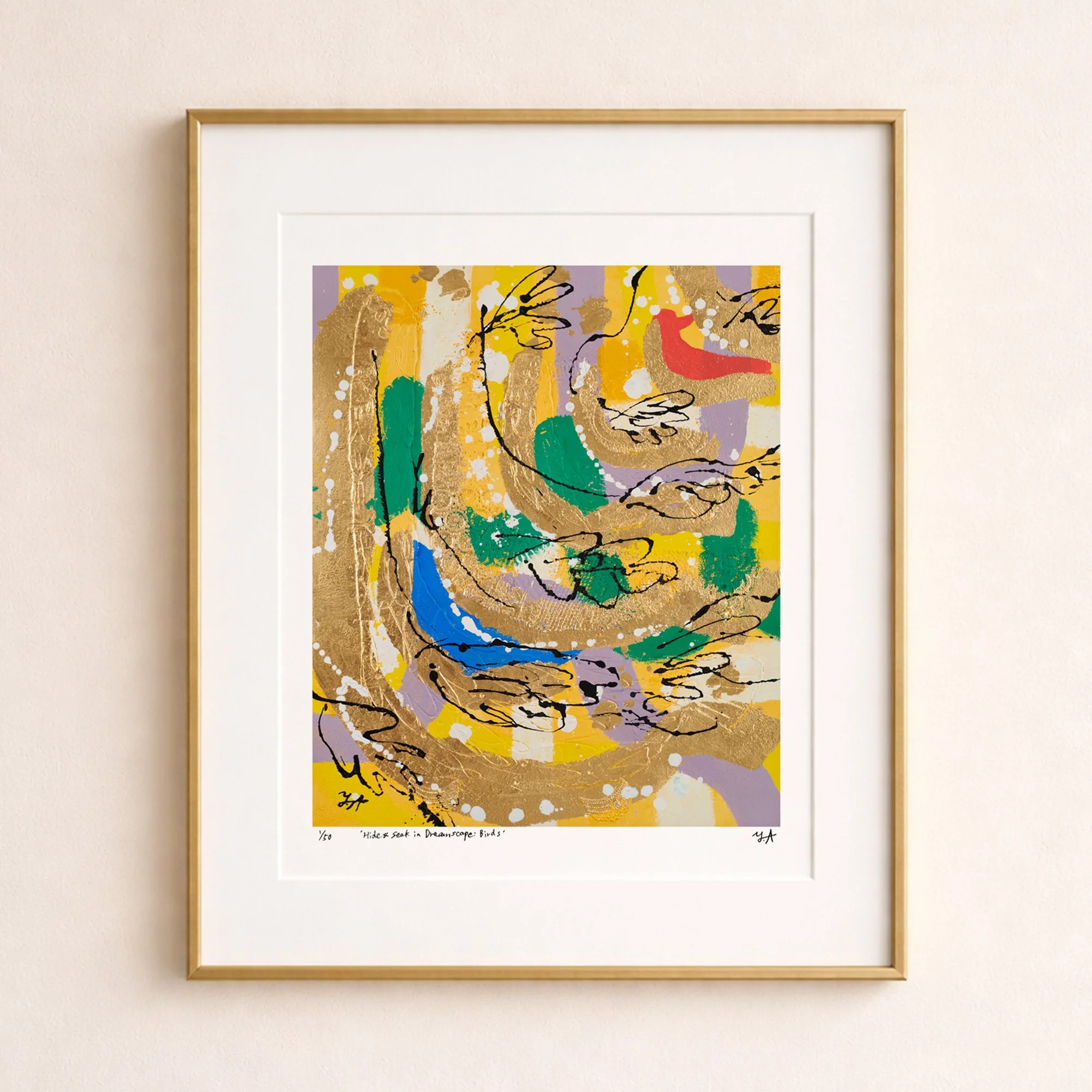 Hide & Seek in Dreamscape: Birds — Giclée Print