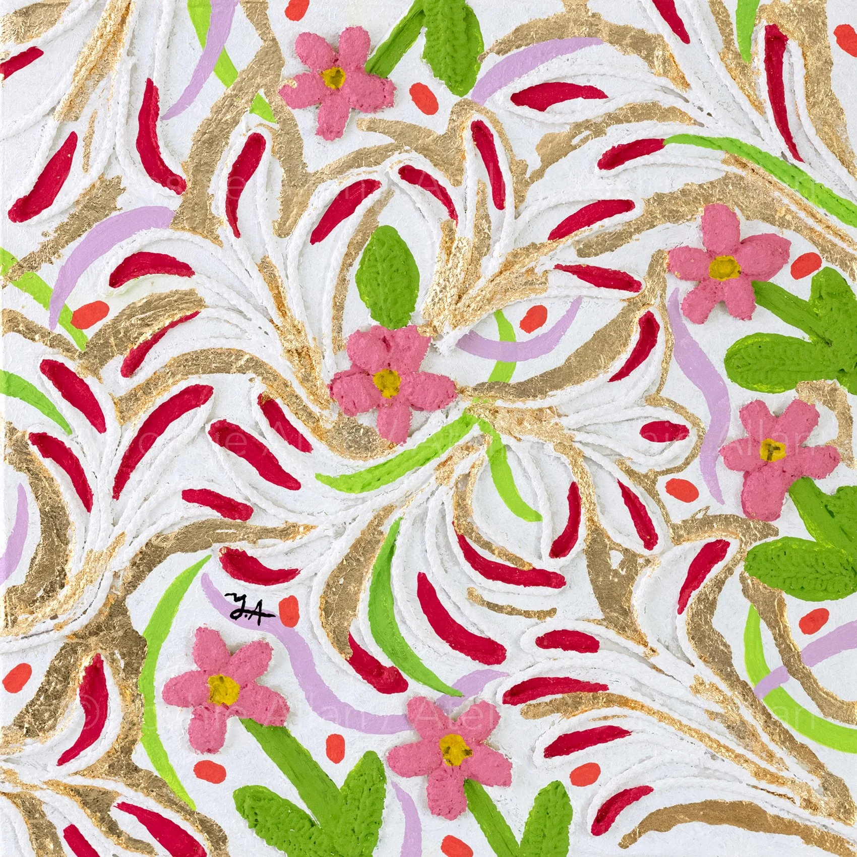 Flowers in Rhythm 10 — Original