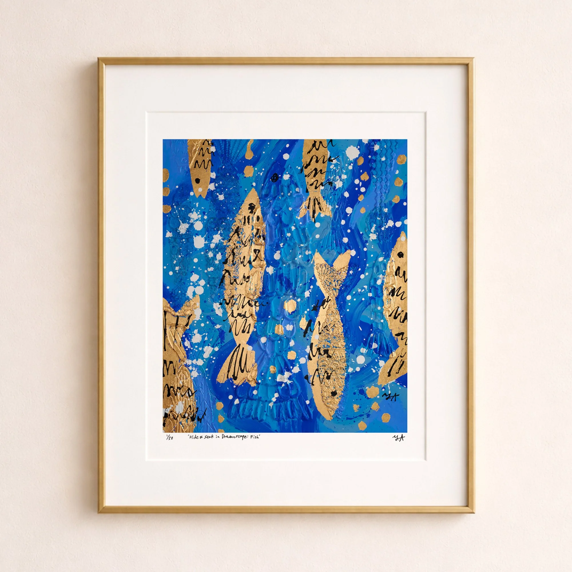 Hide & Seek in Dreamscape: Fish — Giclée Print