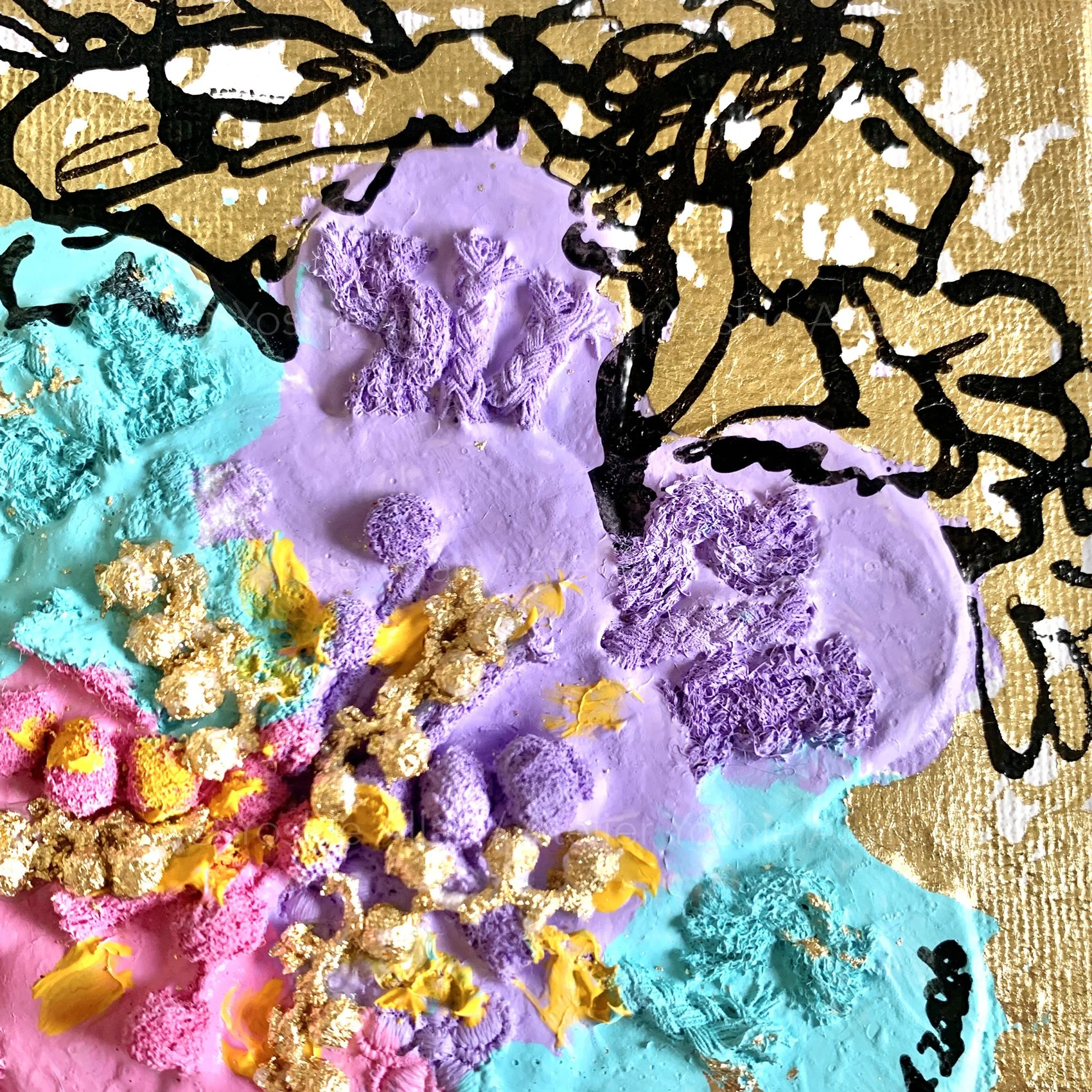 A Detail from Angel Inside Me by Yoshie Allan