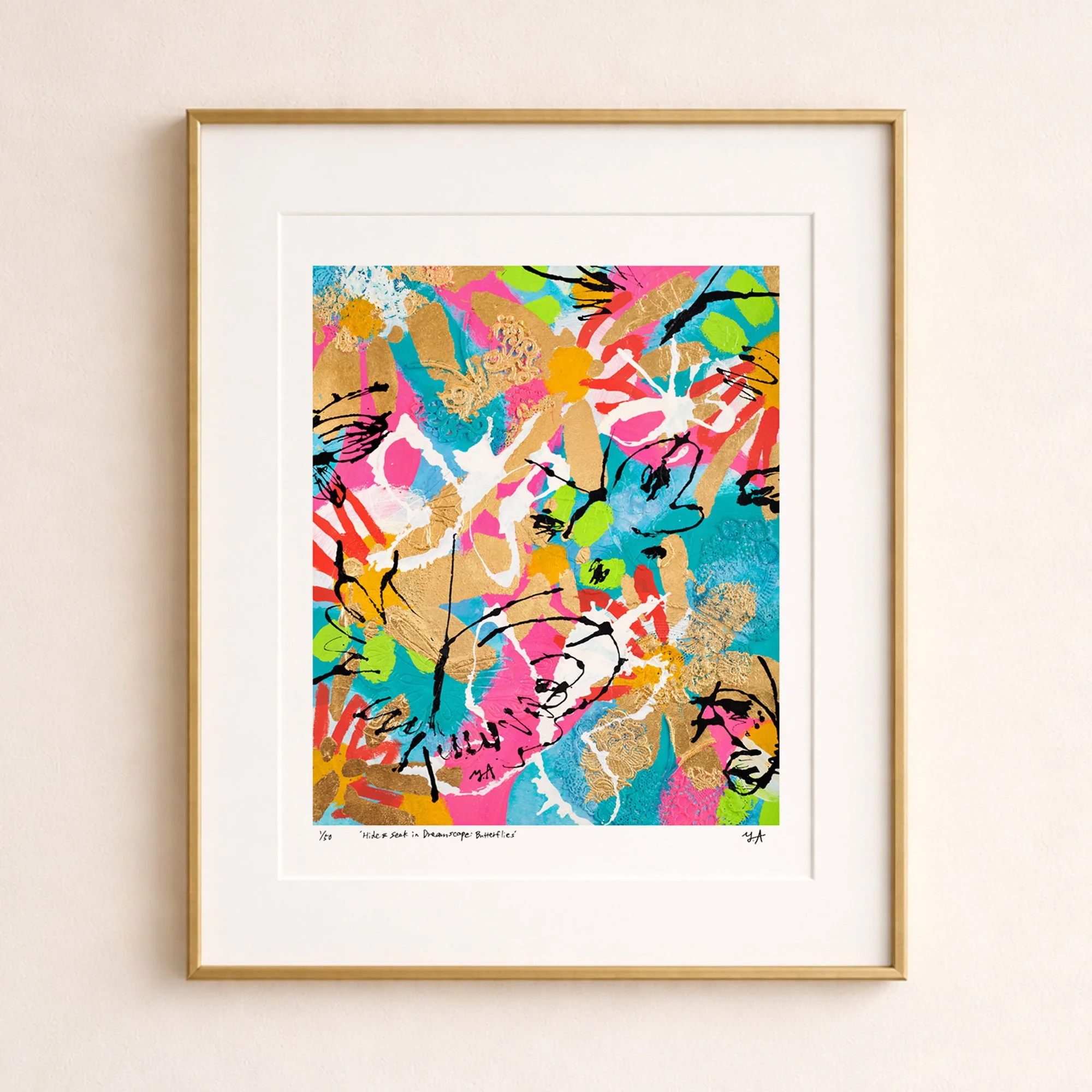 Hide & Seek in Dreamscape: Butterflies — Giclée Print