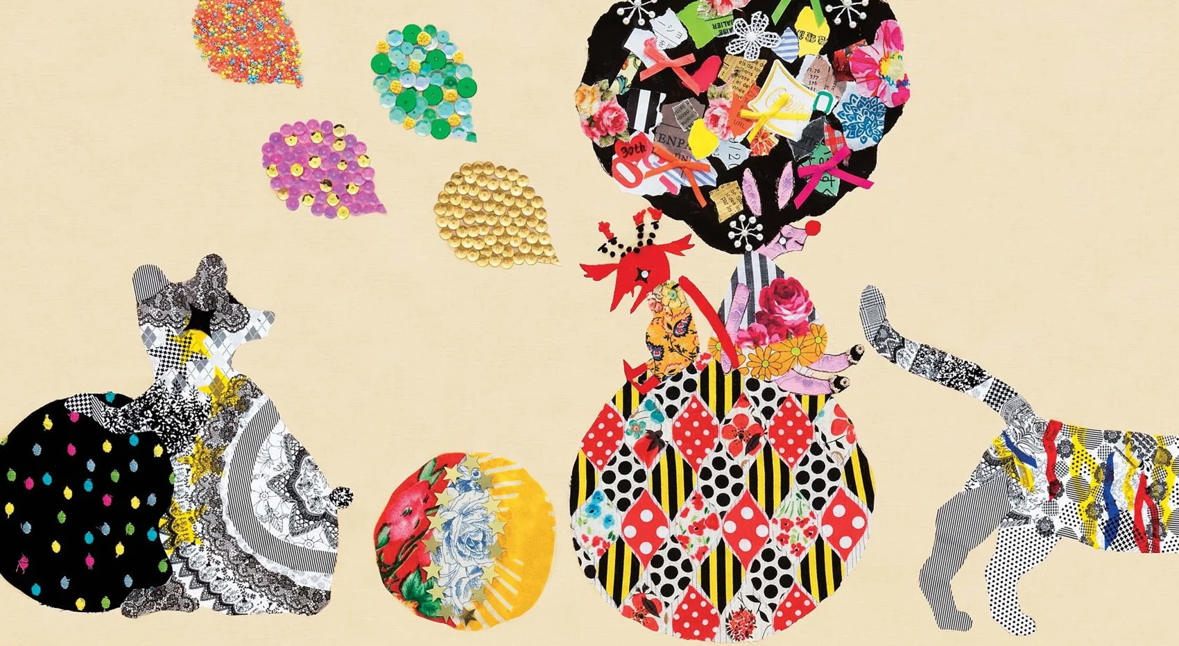 Illustration from Giidoro and Marenkaren (picture book) 