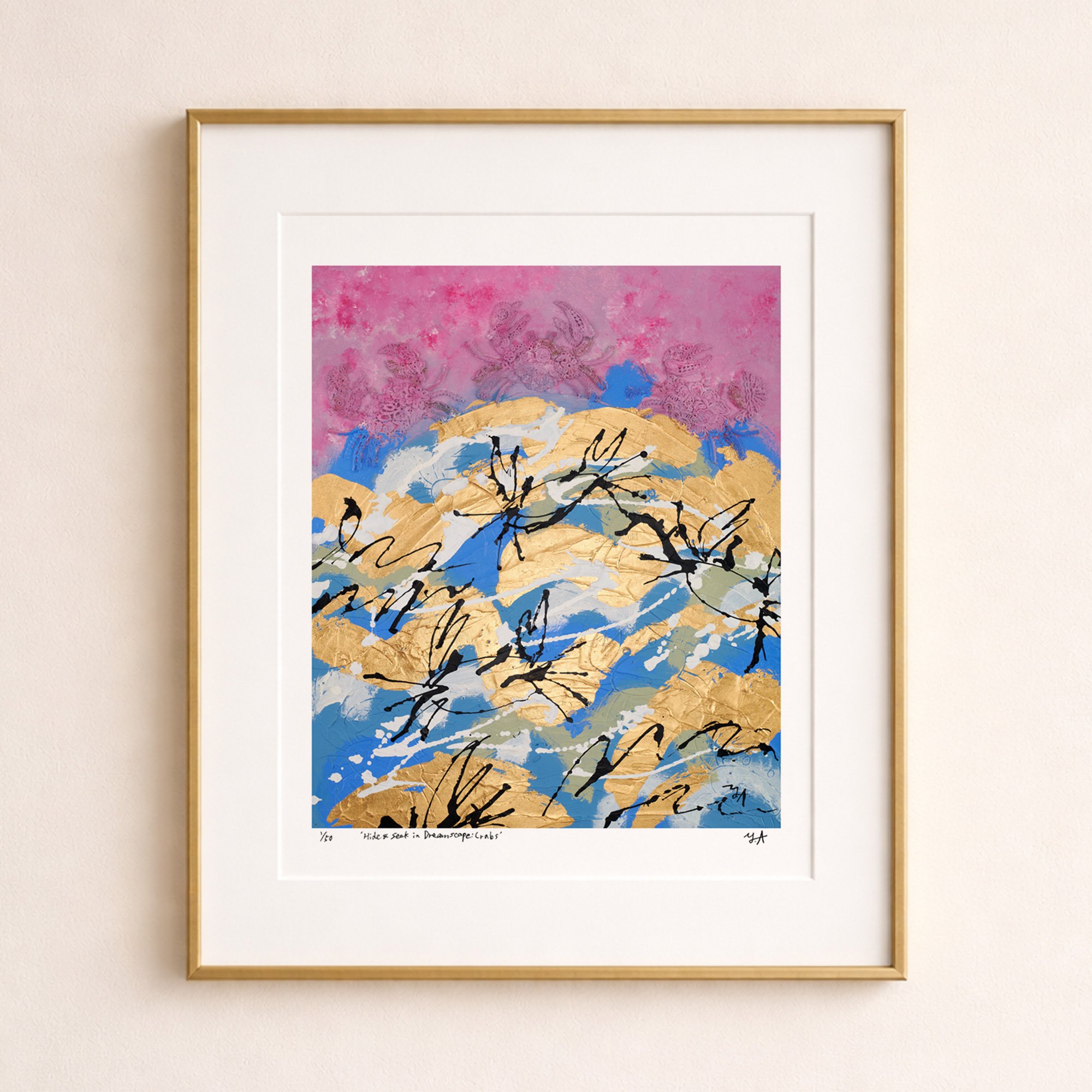 Hide & Seek in Dreamscape: Crabs — Giclée Print