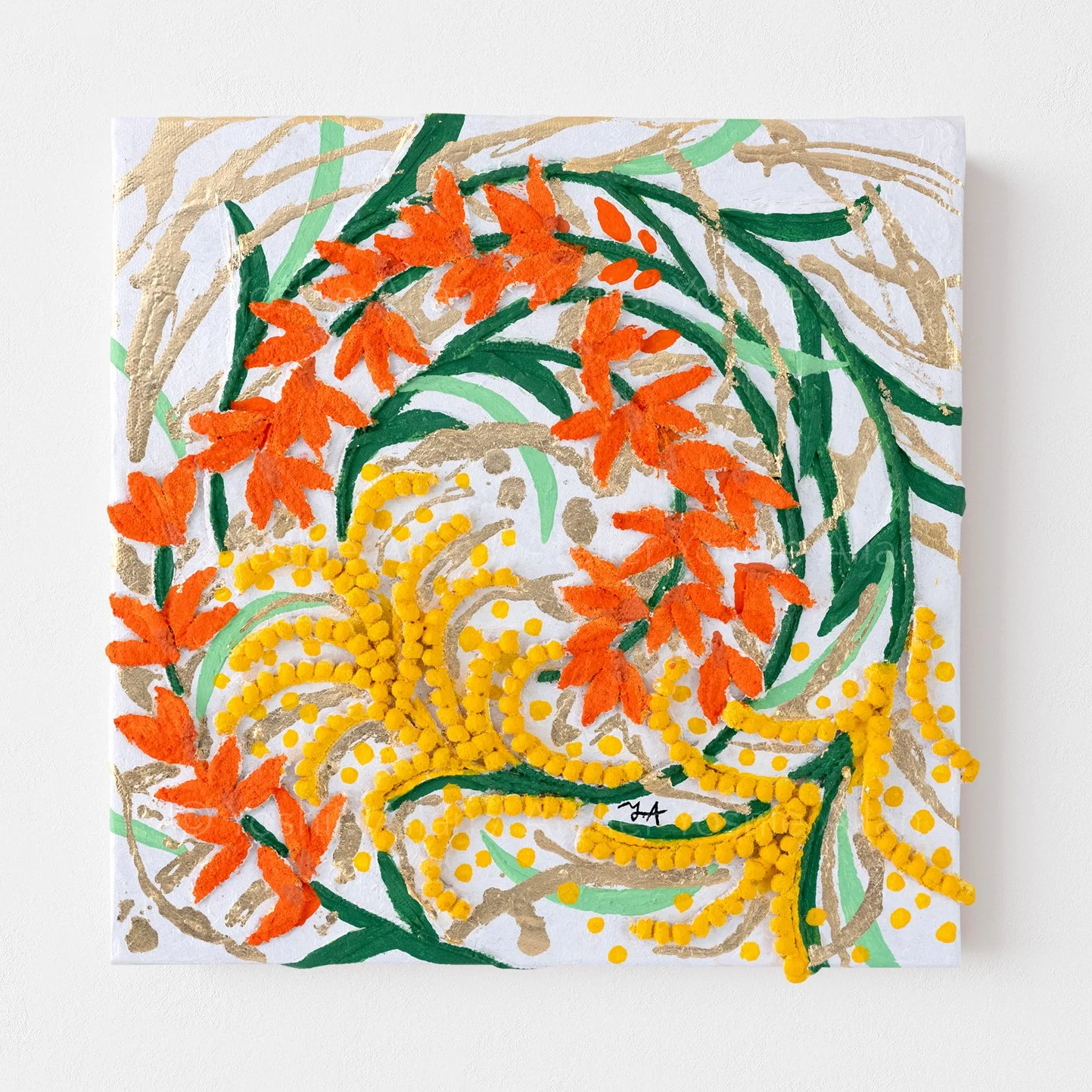 'Flowers in Rhythm' Collection (Mixed Media)