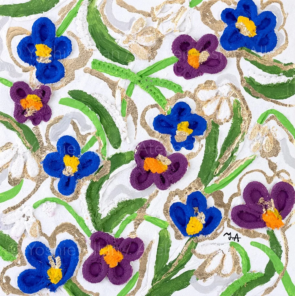 Flowers in Rhythm 01 — Original