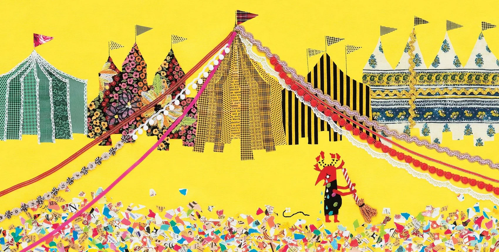 Illustration from Giidoro and Marenkaren (picture book) 