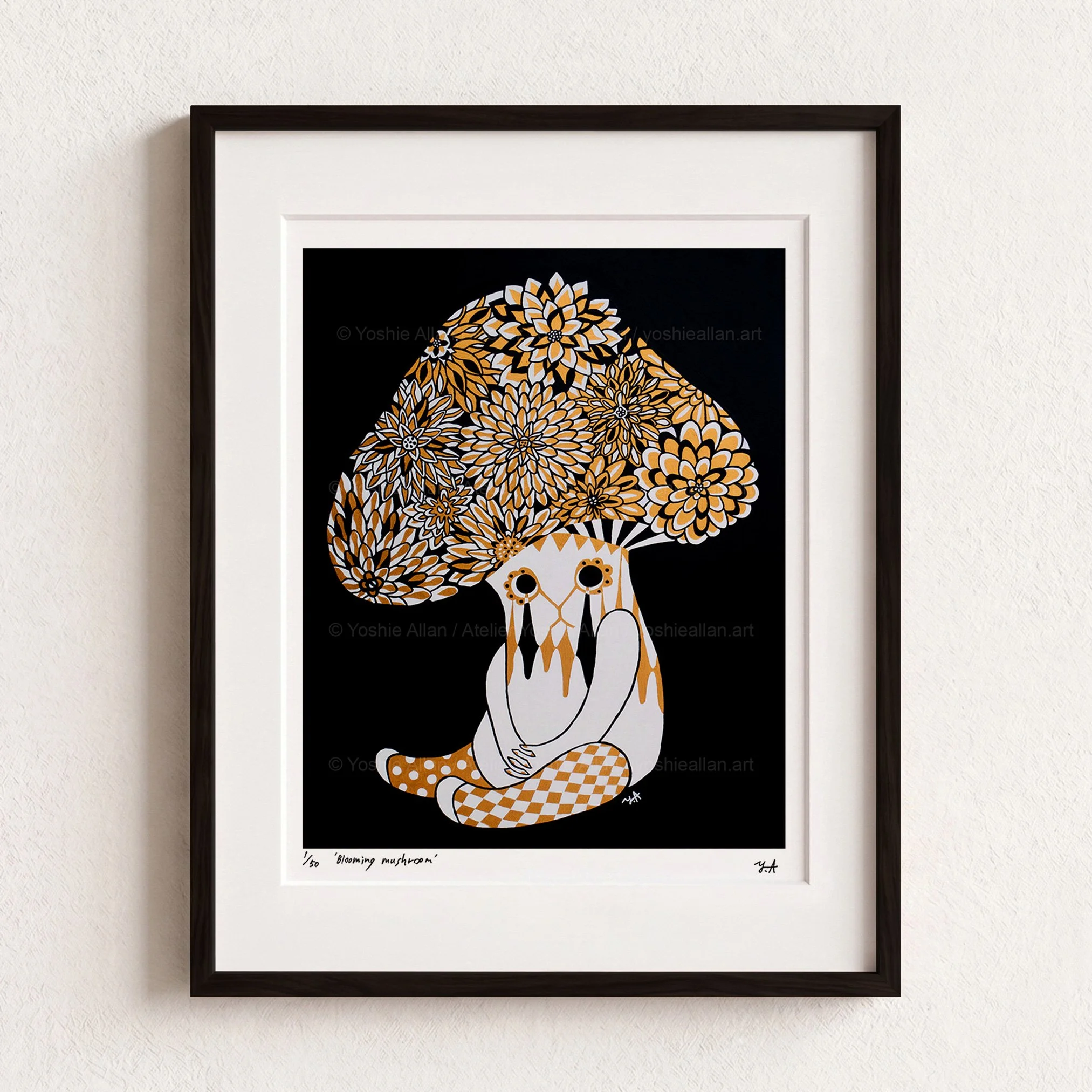 Blooming Mushroom — Giclée Print