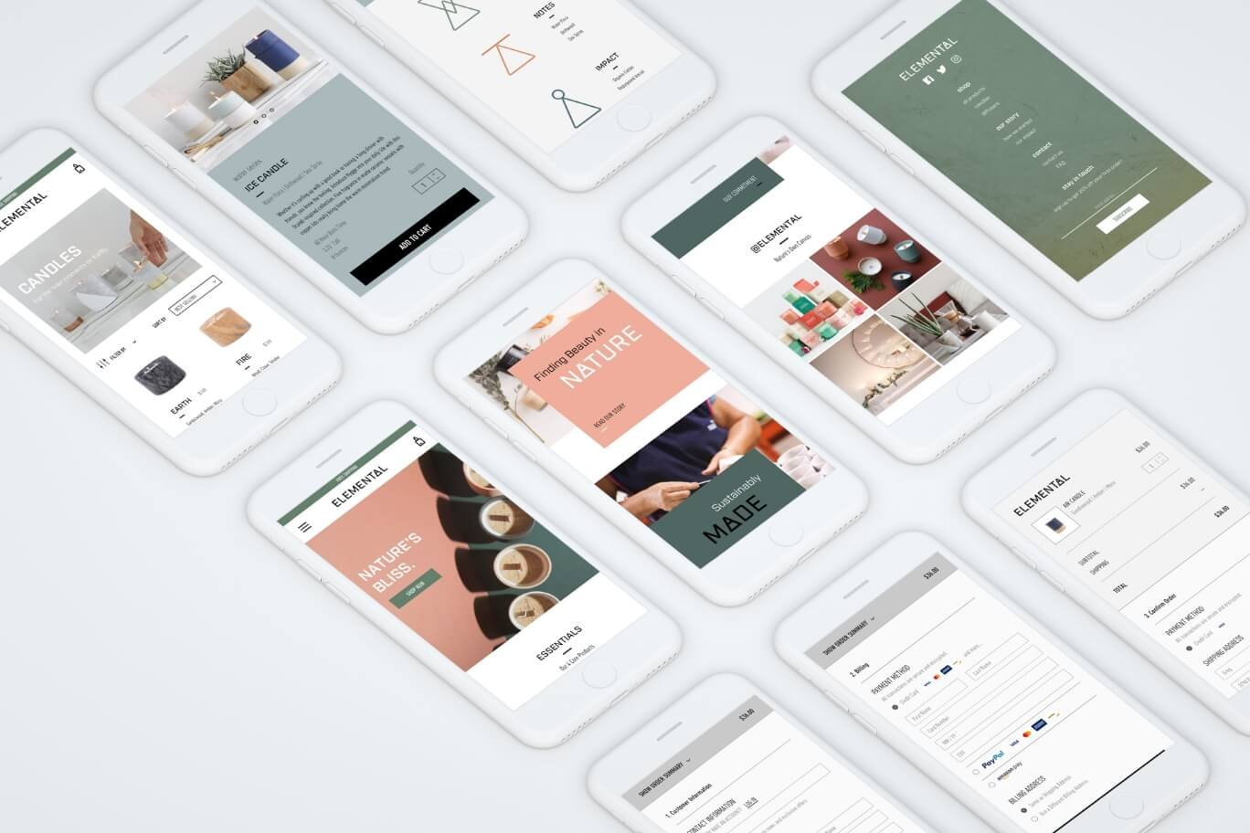 Responsive mobile design
