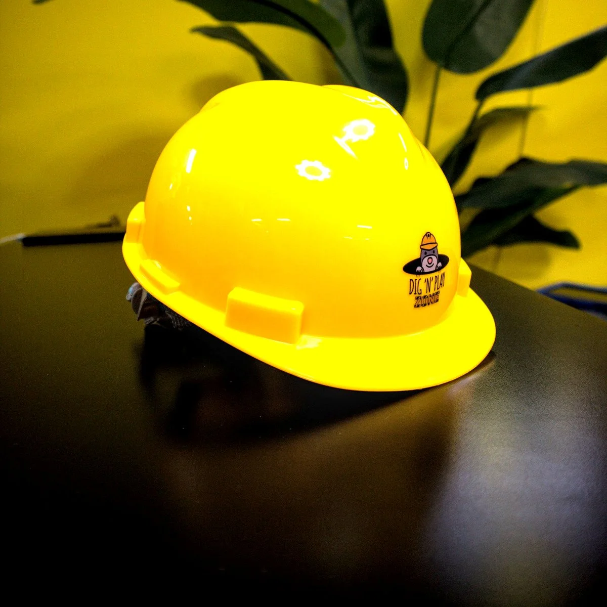 Little Builder Hard Hat & Vest Combo Yellow
