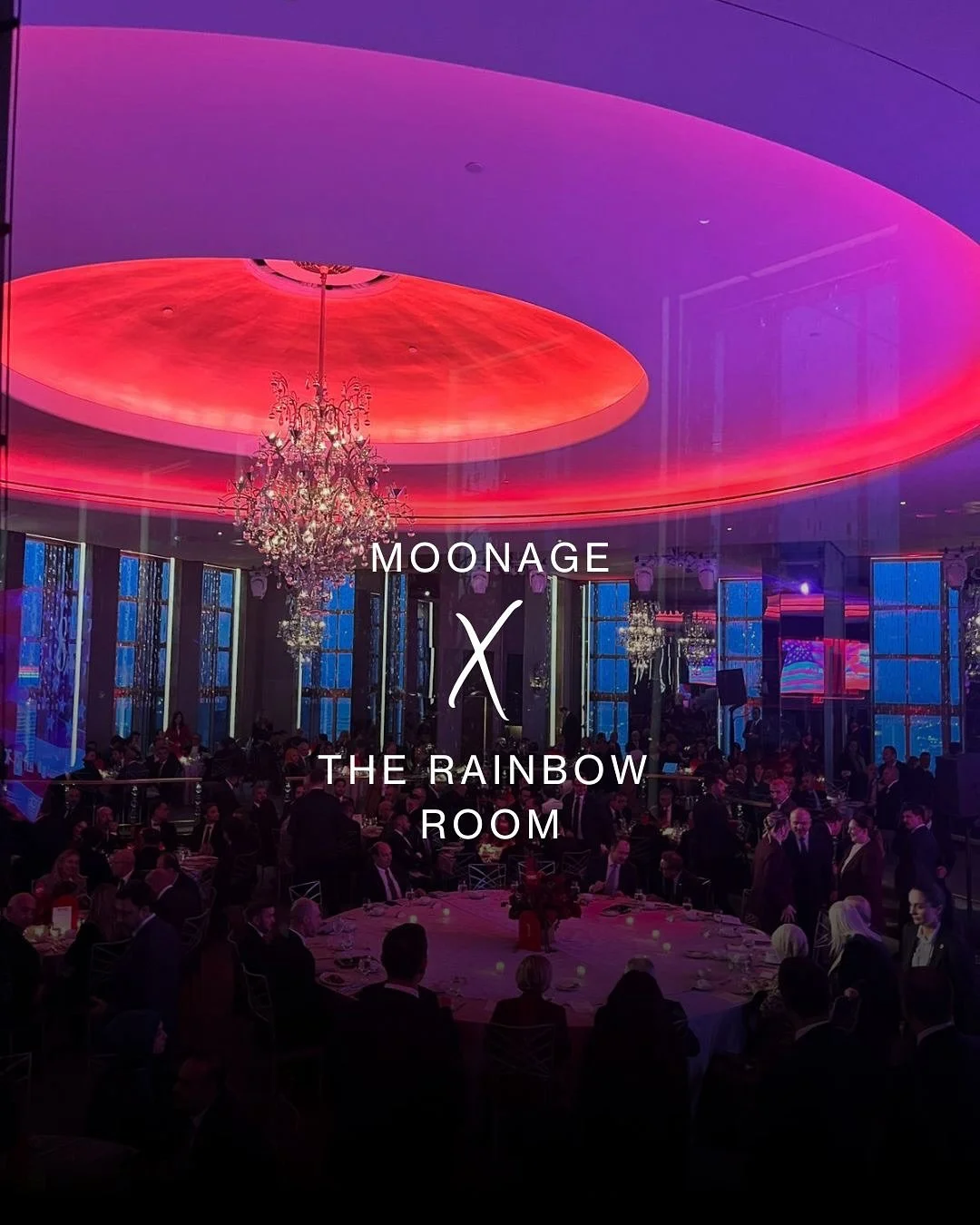 Back at the Rainbow Room during UN Assembly week &mdash; a space we now know inside out.

Producing here has become second nature, but every event is a new chance to deepen our growing partnership.

#MoonageEvents #RainbowRoom #NYCEvents #MoonageMove