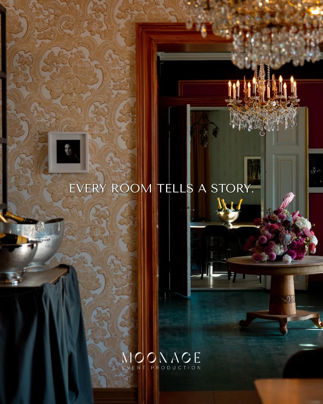 Baroque ballrooms. Waterfront pavilions. Industrial lofts. Basketball arenas. The space changes. The standard doesn&rsquo;t.
#EventDesign #VenueDesign #MoonageEvents #AnySpace