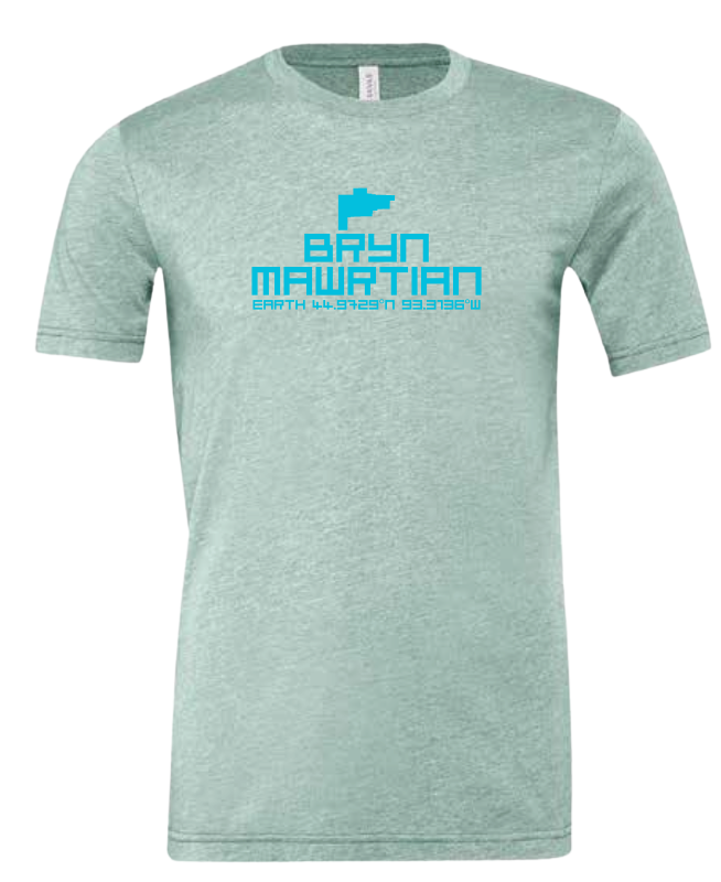 Bryn Mawrtian Flag Tee