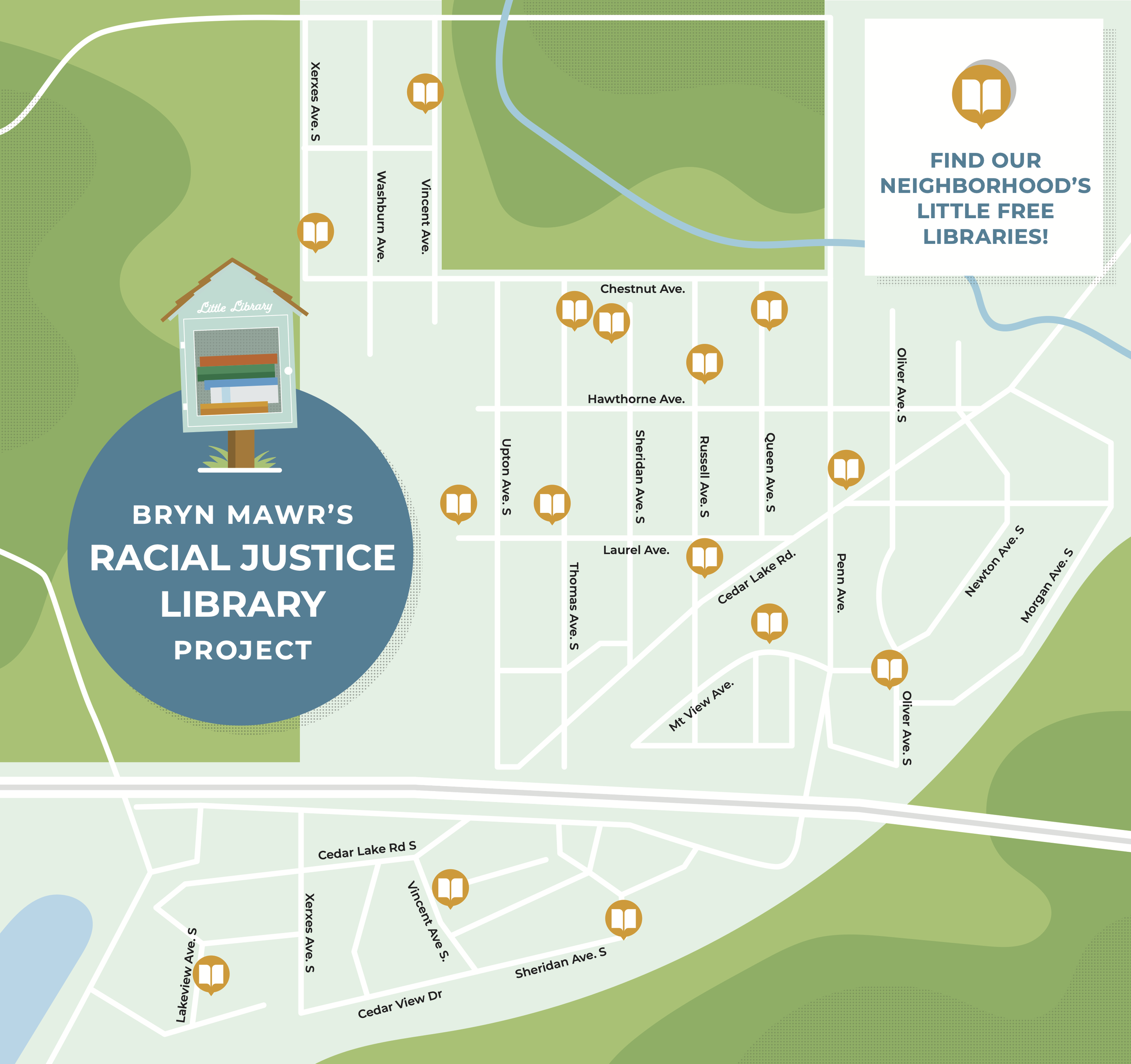 Map — Bryn Mawr Neighborhood Association