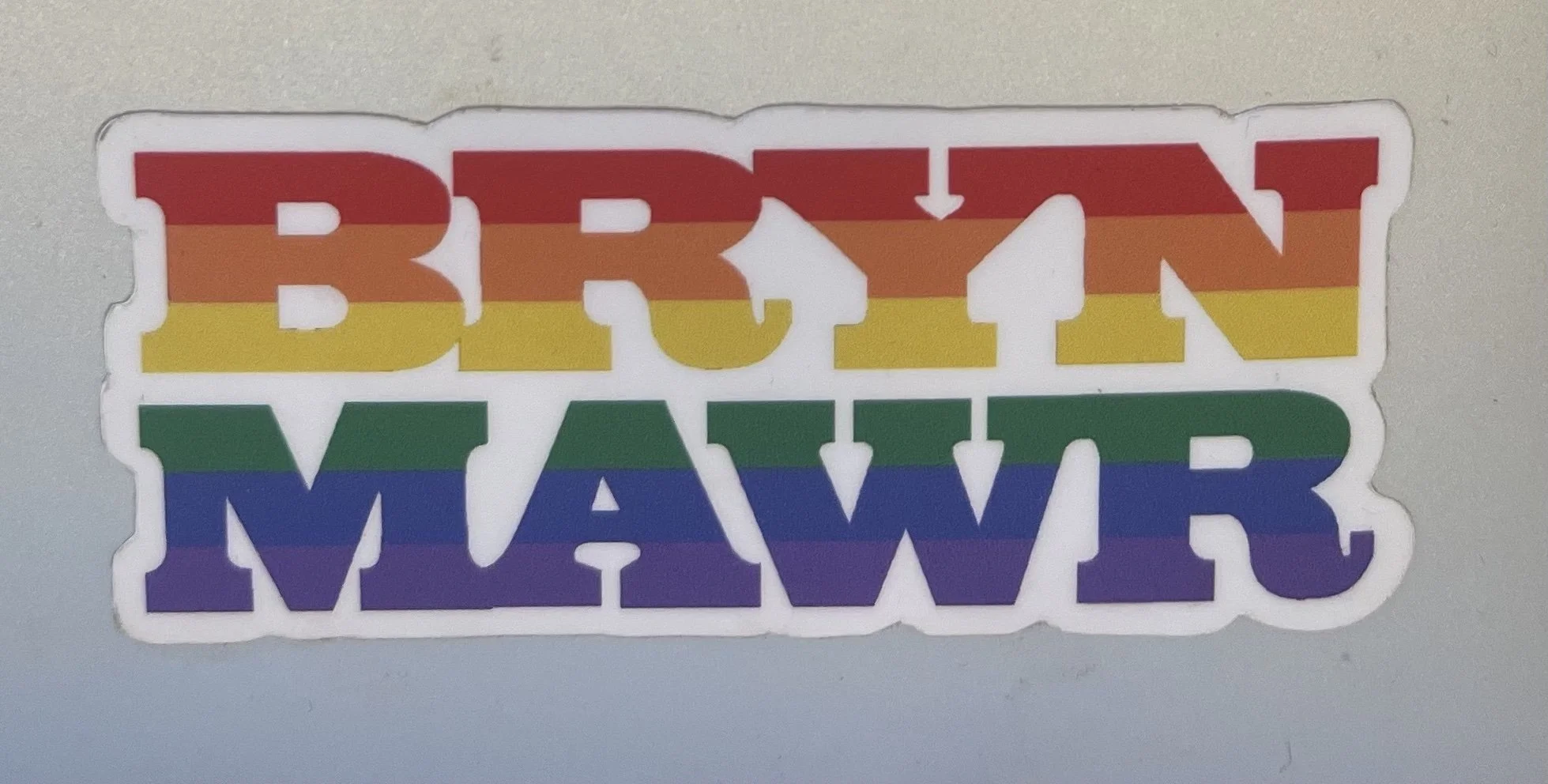 Rainbow sticker