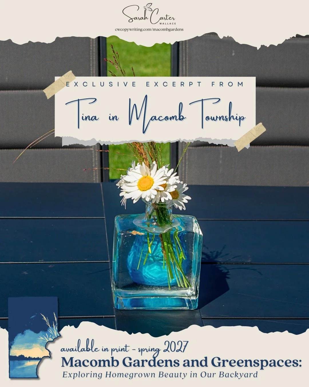 I&rsquo;m usually pretty good with words, but trying to summarize Tina&rsquo;s Macomb Township garden is stumping me! 🪵 What can I call a backyard oasis that serves as both party zone and Monarch waystation? 🦋 A garden built for growing kitchen cro