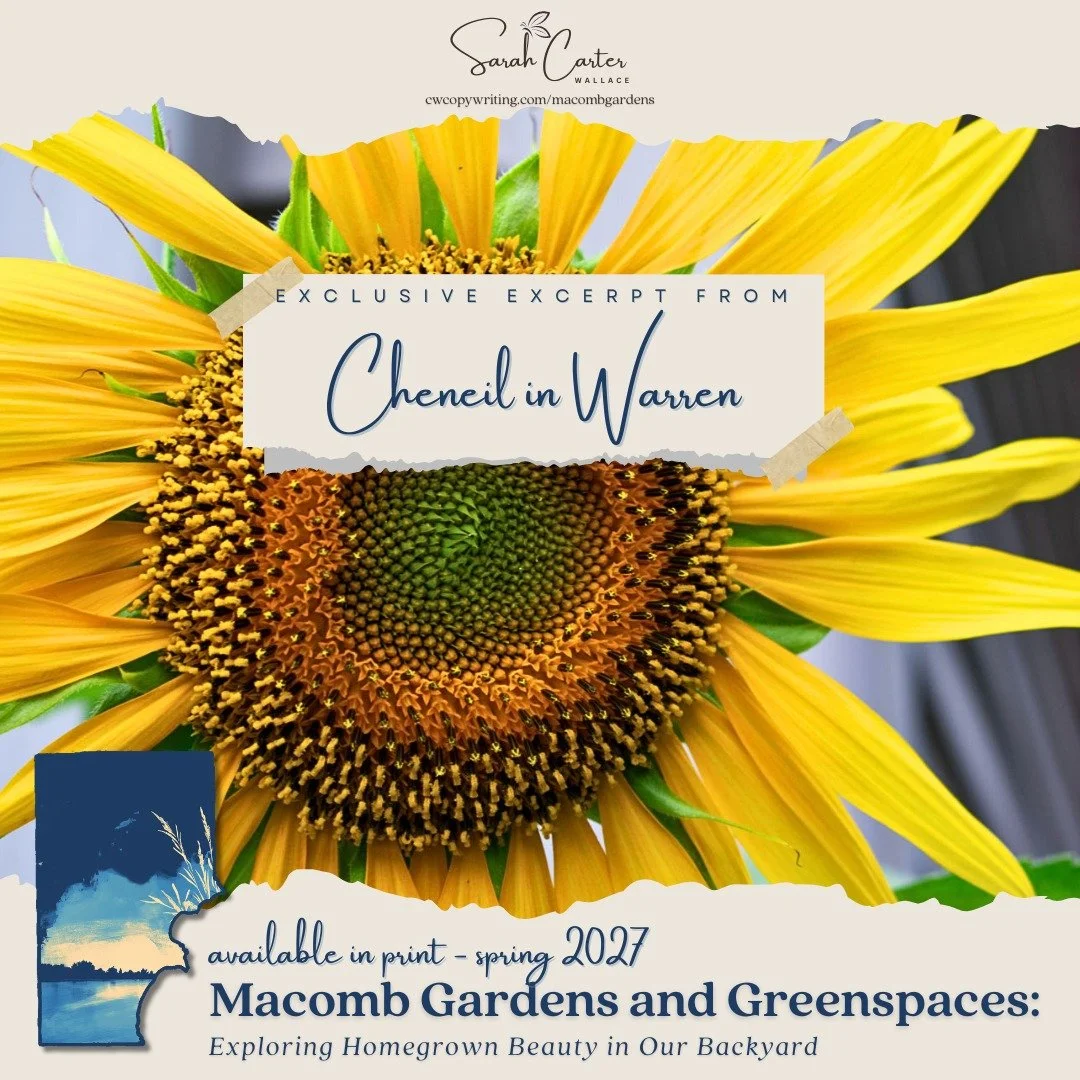 Cheneil is a woman of many talents and she squeezes A LOT of life into her 24/7. She's a doula, domestic violence advocate, runs an educational community garden, and provides food for her family from her own backyard...all while enrolled full-time in