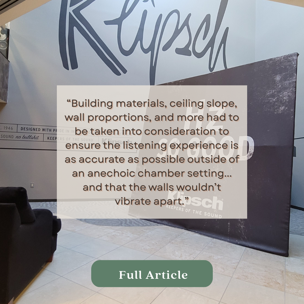 DEEP DIVE: MY FIRST KLIPSCH PILGRIMAGE AND HEARING THE NEW KLIPSCHORN AK7