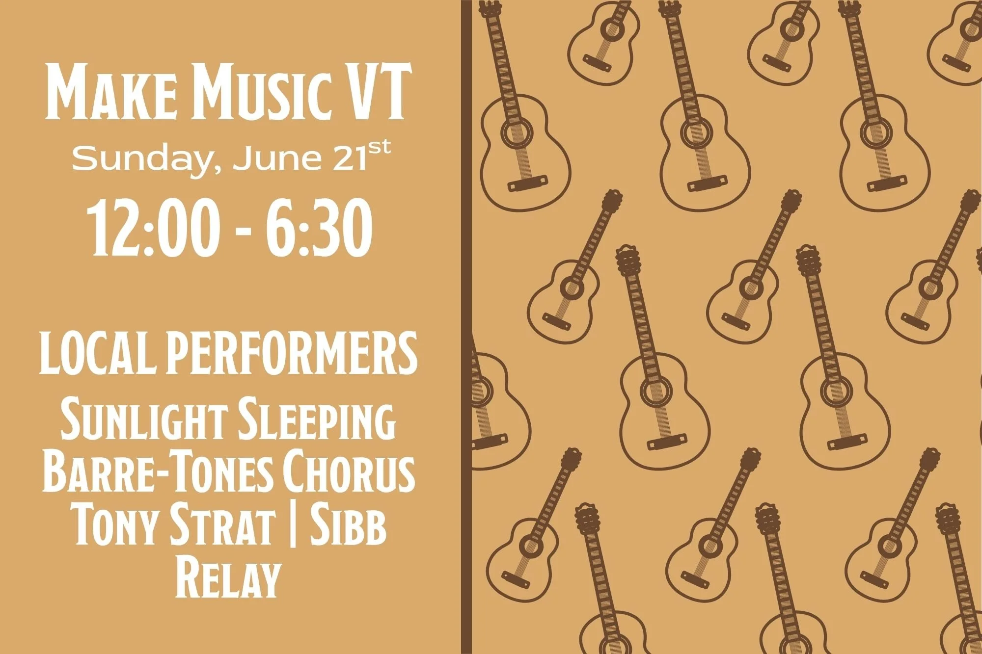 Make Music Day VT