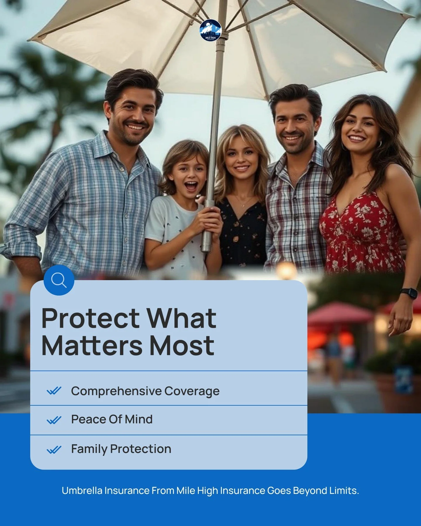 Protect your most valuable assets with umbrella insurance! ☂️

This coverage extends beyond your standard home and auto policies, providing an extra layer of protection against liability claims and lawsuits. Imagine your beautiful home, new car, and 