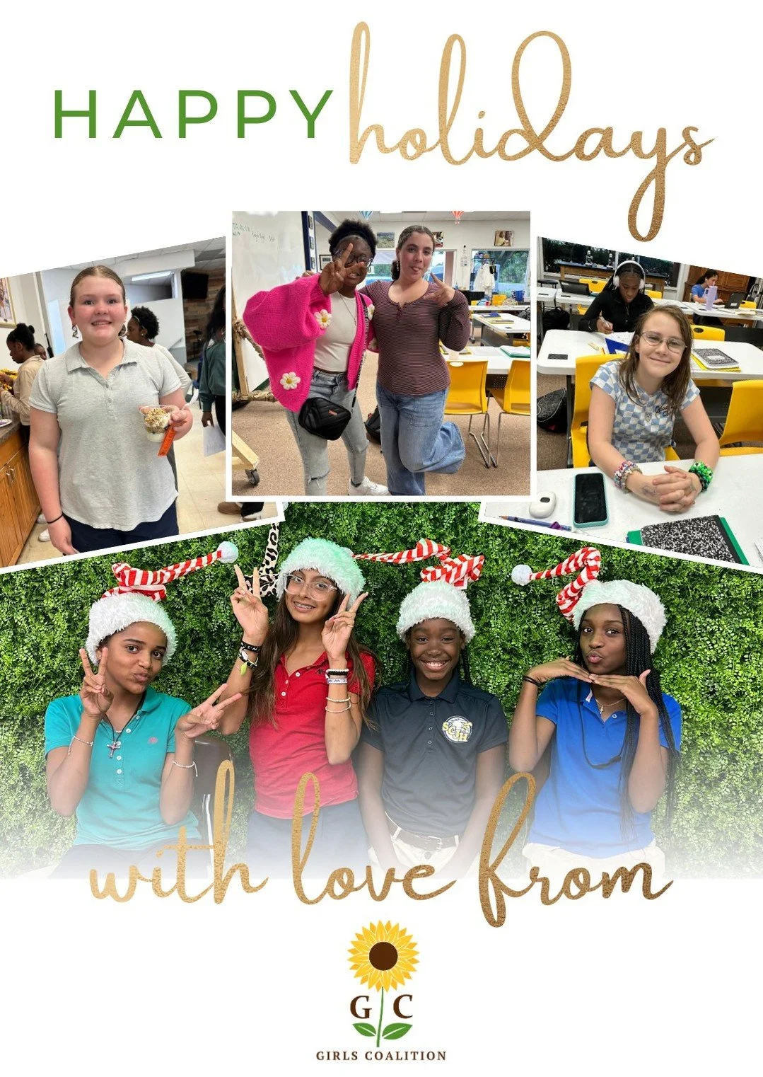 ✨ With love from our Girls Coalition family to yours, we wish you a holiday season filled with peace, joy, and moments of warmth with the people you love.

This year our girls have learned, grown, created, and found confidence in community. Your supp