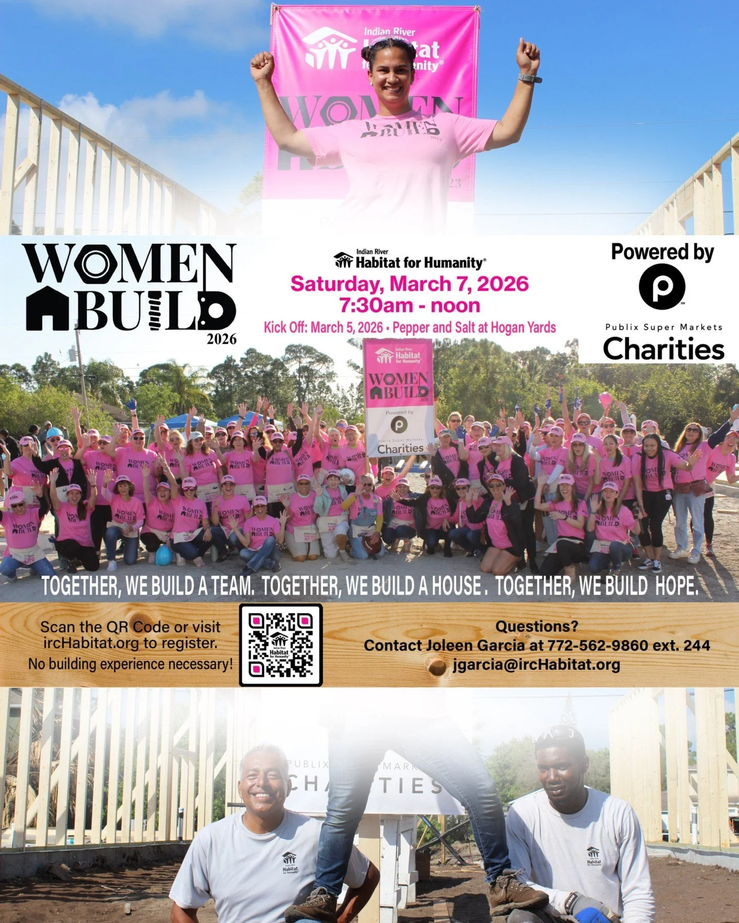 💪🏽👷🏾&zwj;♀️ Women Build is coming to Gifford! 👷🏼&zwj;♀️💪🏾

On March 7th, we&rsquo;re excited to support Indian River County Habitat for Humanity Women Build, a powerful event that brings women together to help build strength, confidence, and 