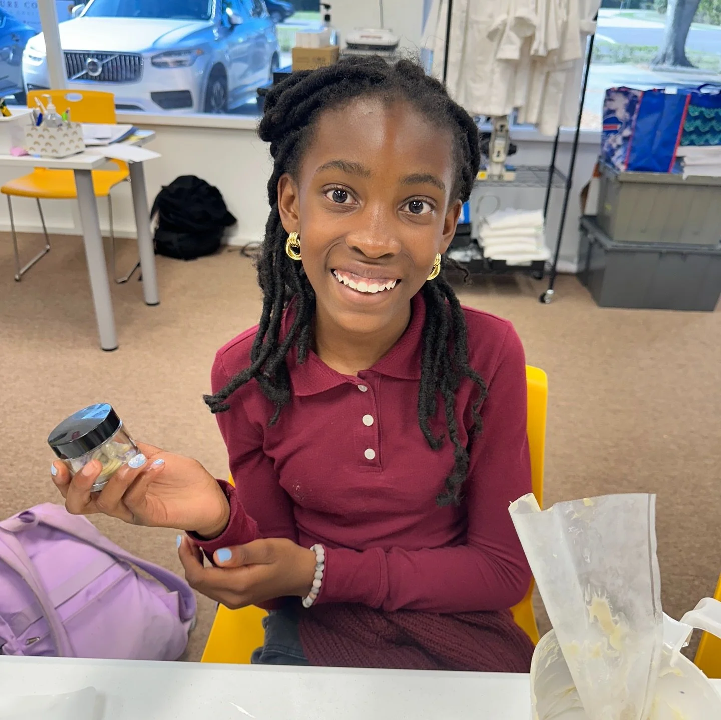 The girls had an absolute blast making their own body butters with Bridget Hall Jackman! 🧴✨ 

From choosing their favorite scents to whipping up the perfect buttery blend, the room was filled with creativity, laughter, and lots of &ldquo;let me smel