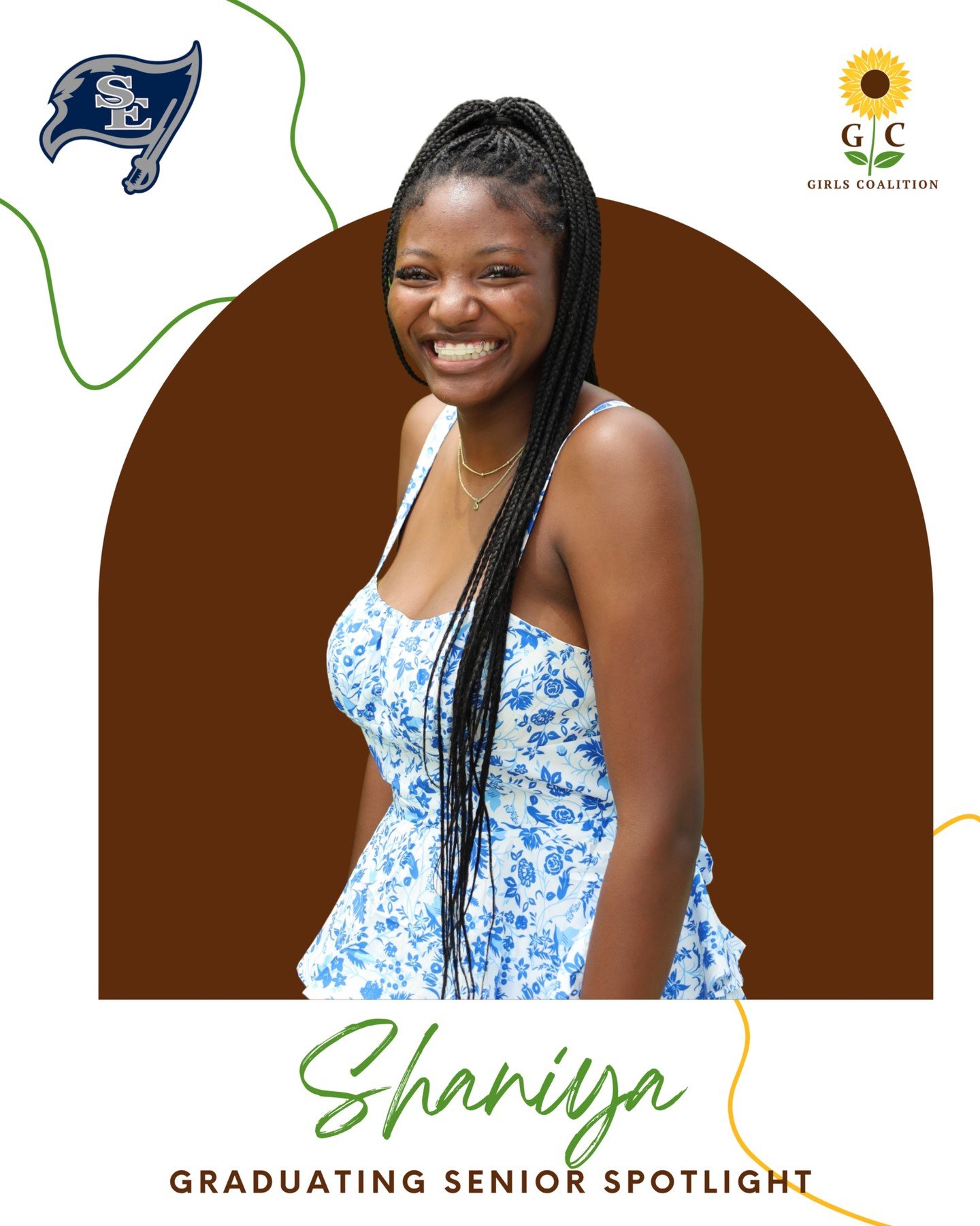 🎓 Senior Spotlight: Shaniya 🎓

Since the inception of TCGC in 2021, Shaniya has been a part of the heart of TCGC. What started as an afterschool participant quickly grew into something even more special as she stepped into a leadership role as one 