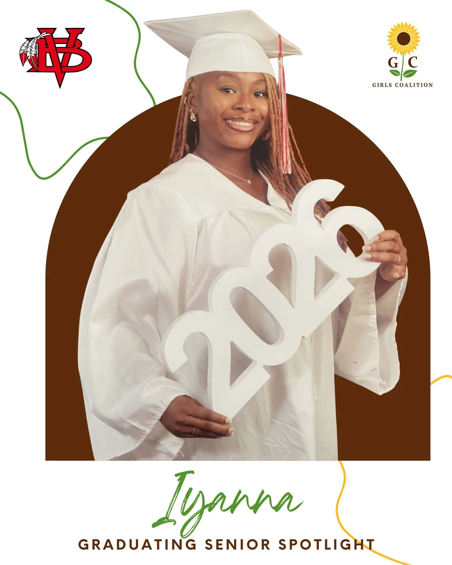 🎓TCGC Senior Spotlight: Iyanna 🎓

Today we are celebrating the amazing accomplishments of Iyanna as she prepares to graduate with the Class of 2026! We are so proud of all of her hard work, determination, and dedication to her future. 💚🌻

After g
