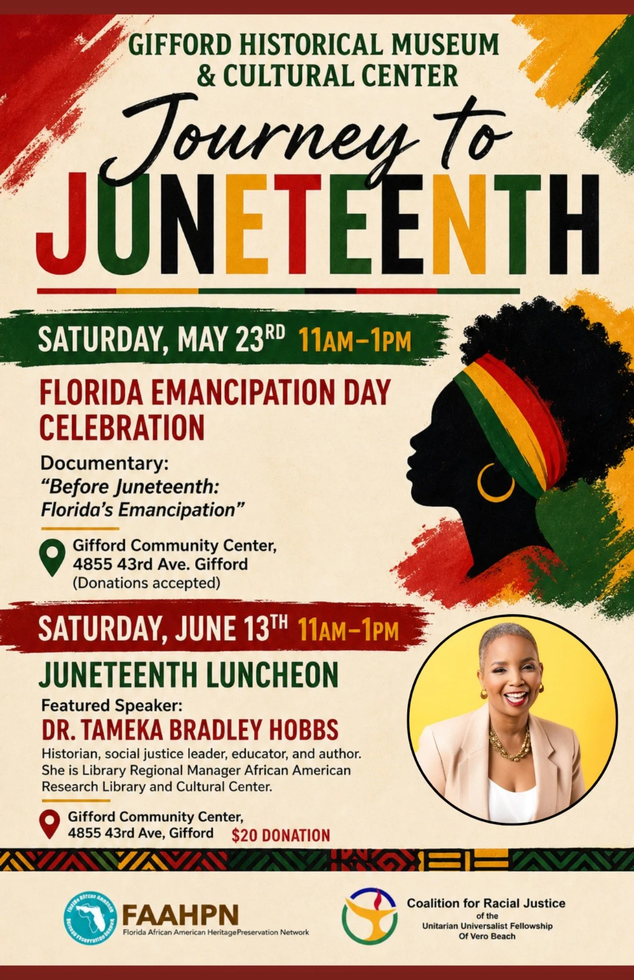 ✨ Community Spotlight ✨

We love supporting events that educate, uplift, and bring our community together 💛

The Gifford Historical Museum &amp; Cultural Center is hosting their &ldquo;Journey to Juneteenth&rdquo; celebrations, and everyone is invit