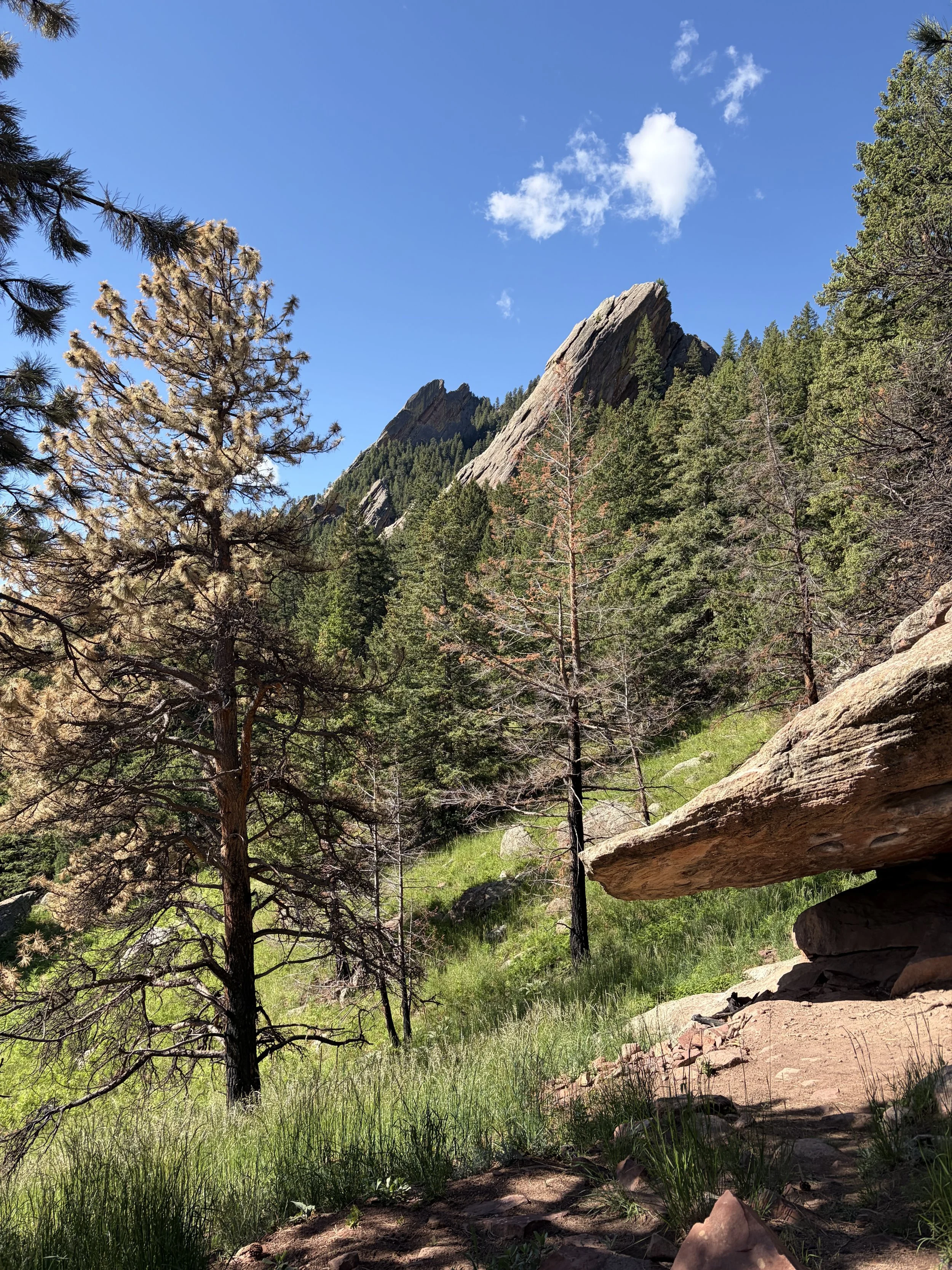 Flatirons in Boulder, Colorado near Mountain Ascent Counseling