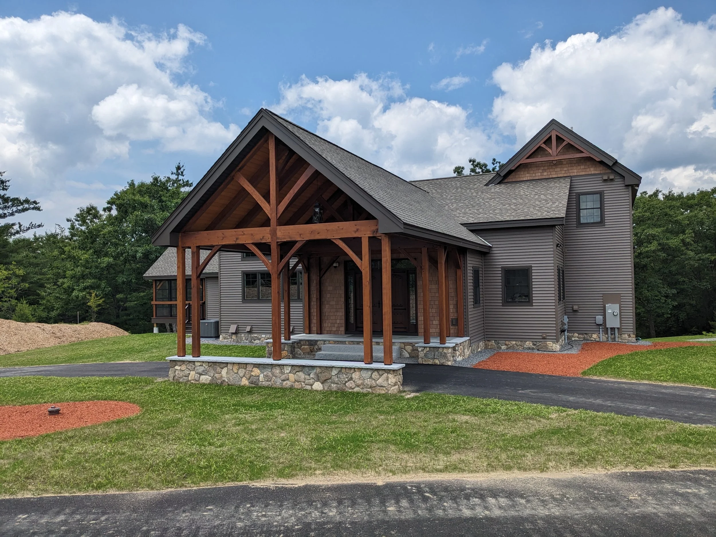 Antrim Project: New Timber Frame Home
