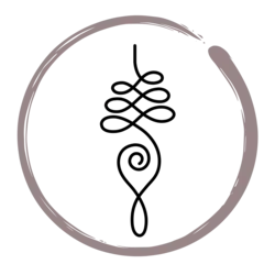 A pixelated, circular design with some lines inside, unclear details due to low resolution.
