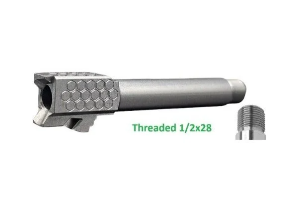 Honeycomb Stainless Threaded Compact Barrel